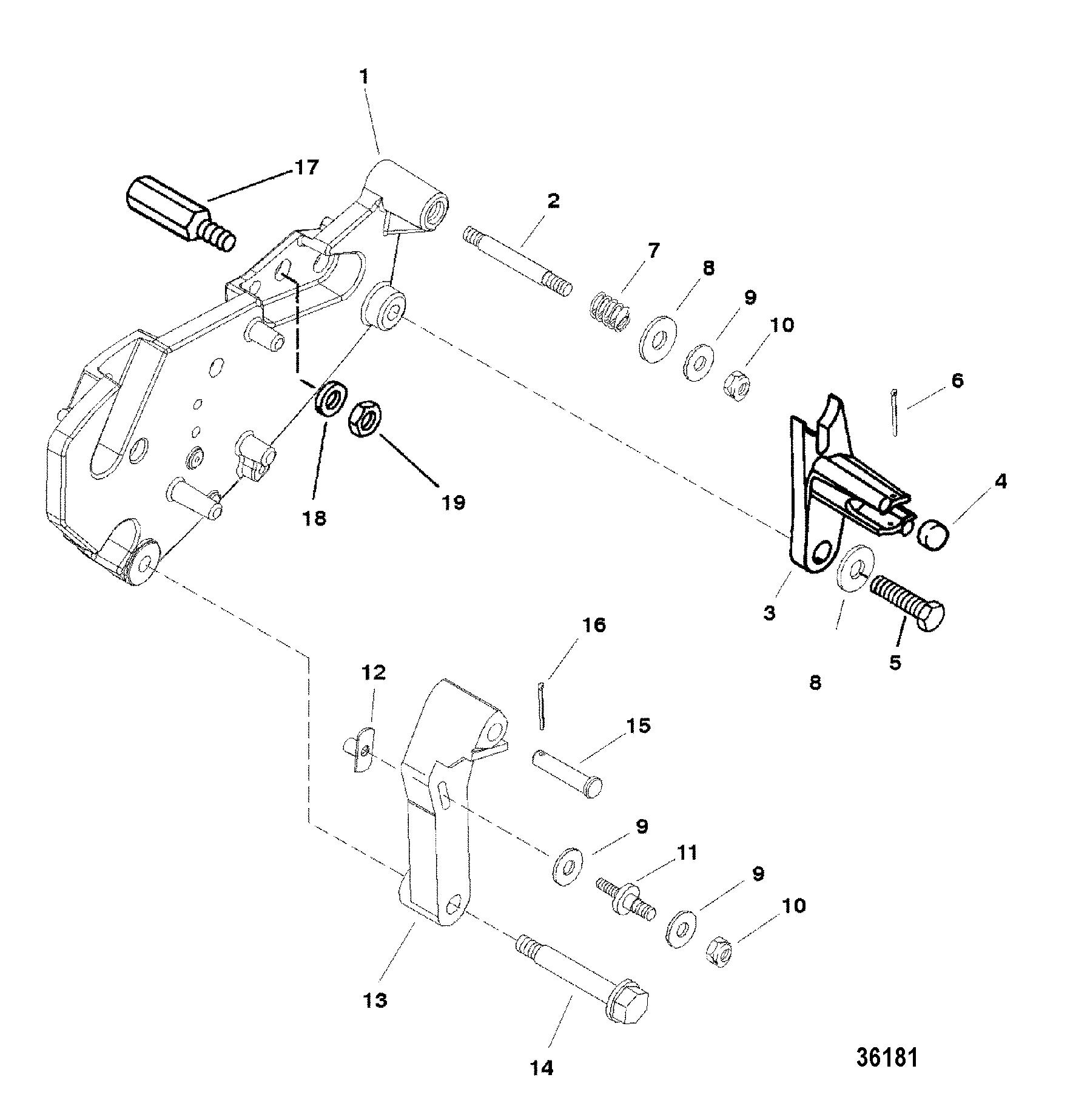 SHIFT BRACKET