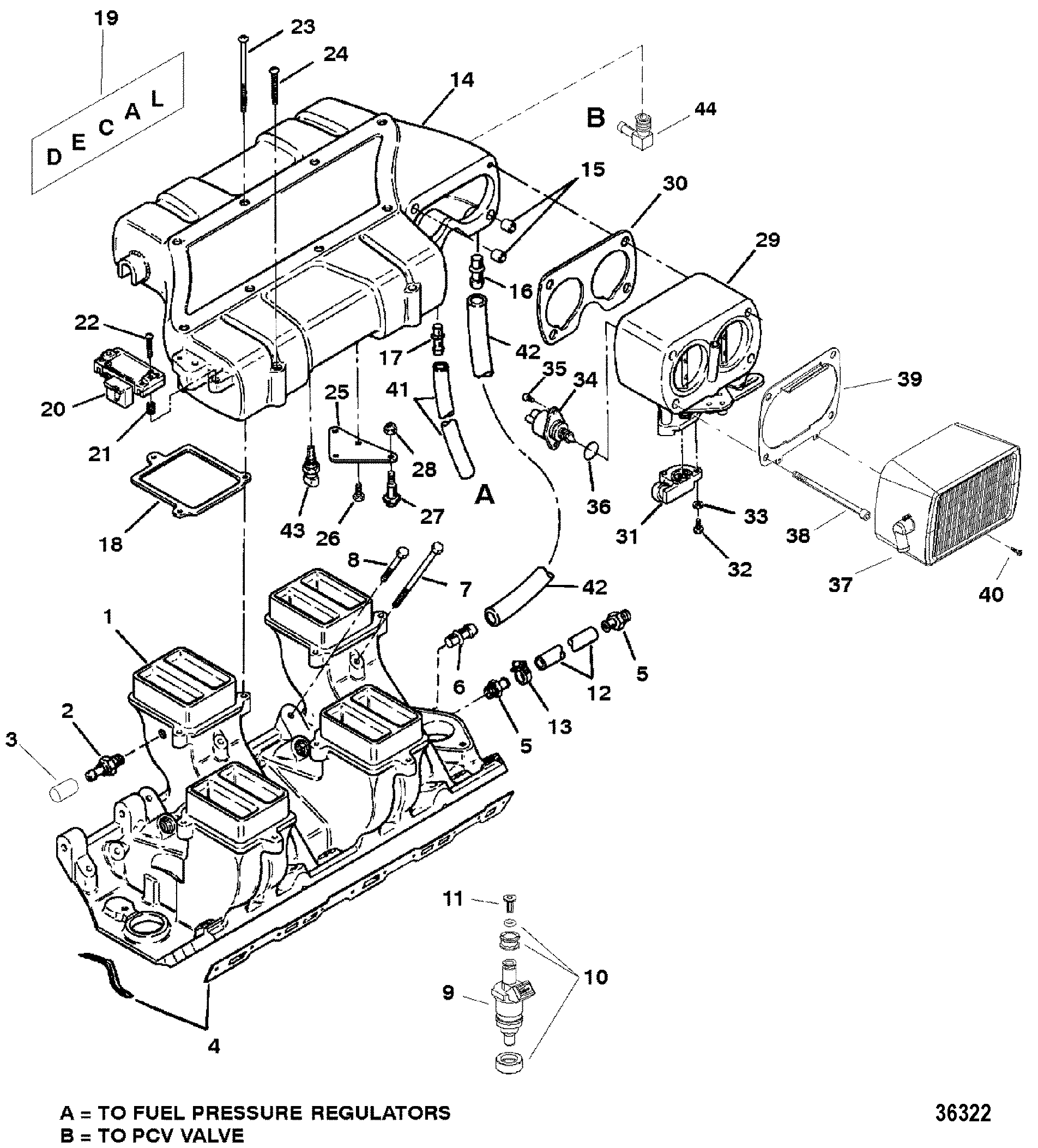 INTAKE MANIFOLD AND INTAKE PLENUM