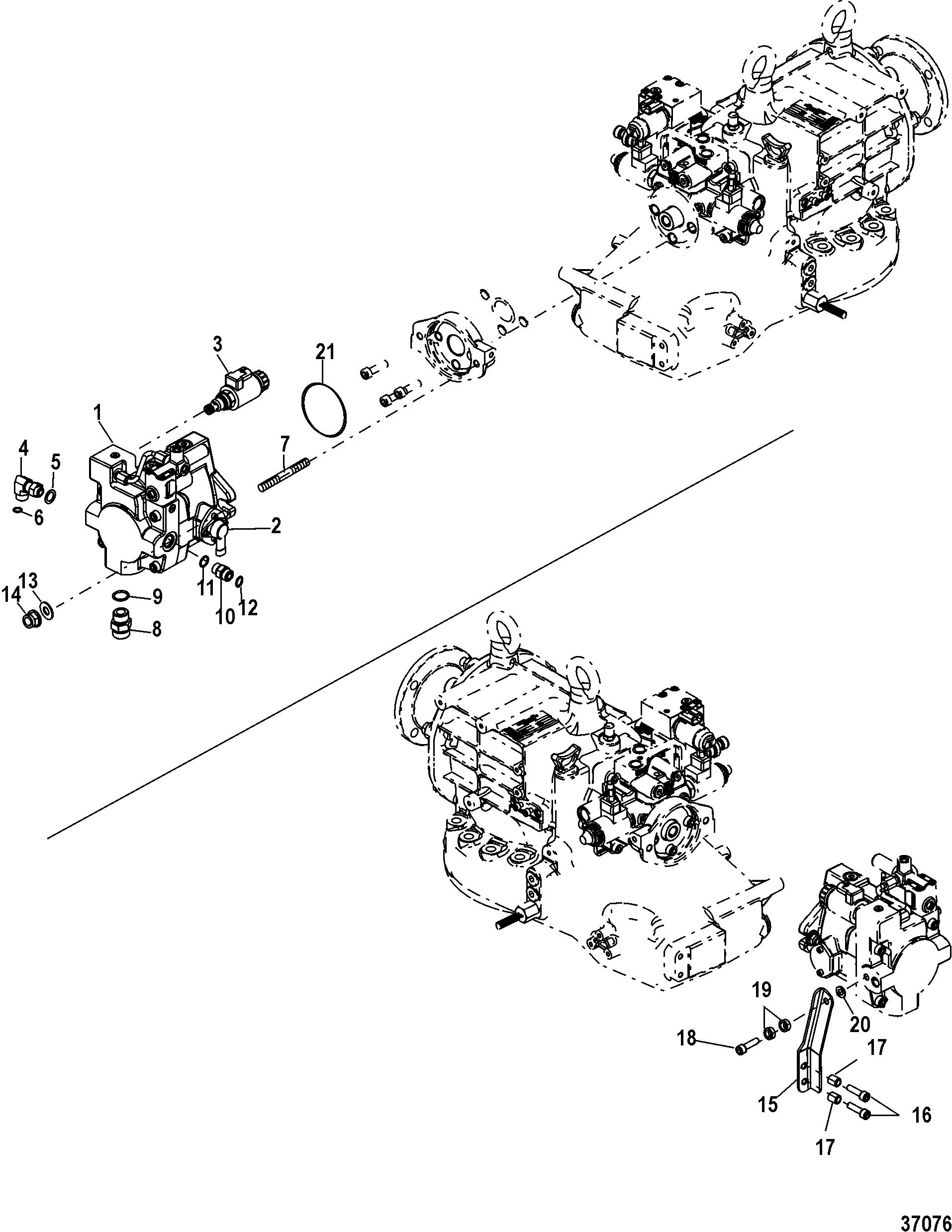 Hydraulic Pump, Primary