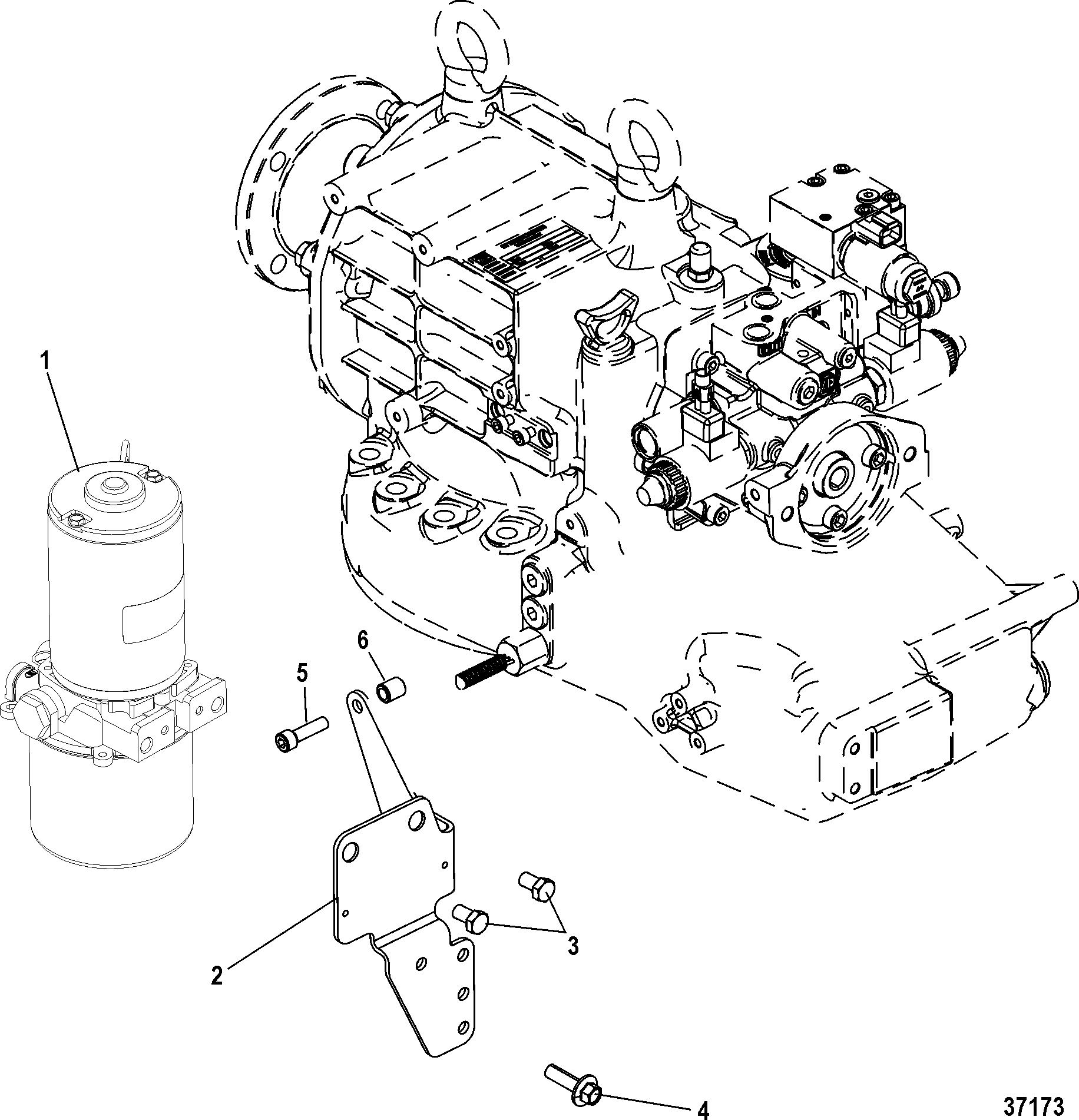 Hydraulic Pump, Secondary