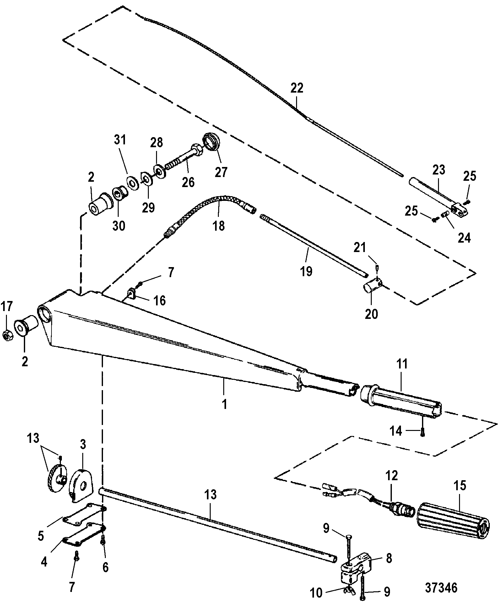 STEERING HANDLE COMPONENTS