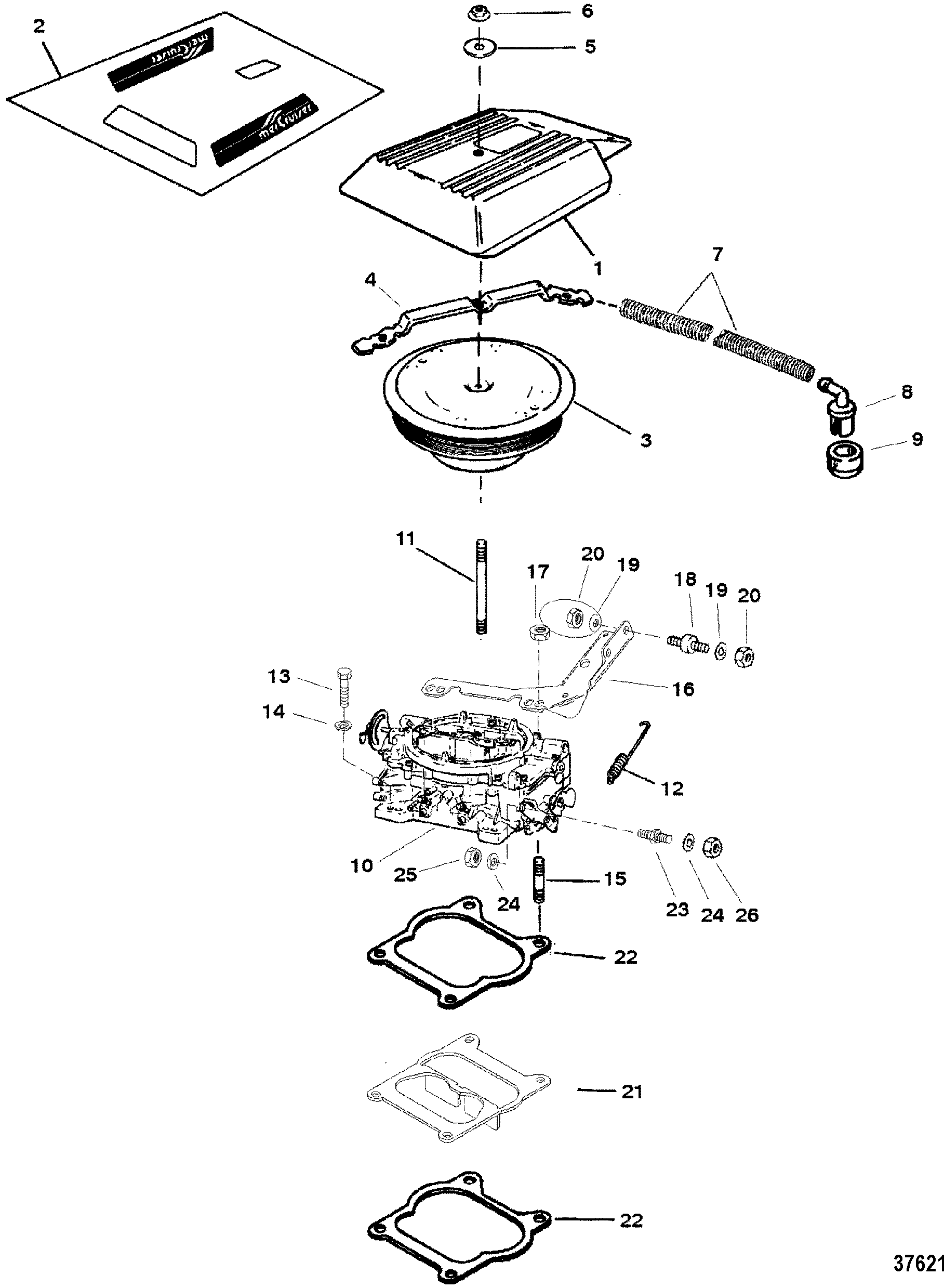 CARBURETOR/THROTTLE LINKAGE(4 BARREL)