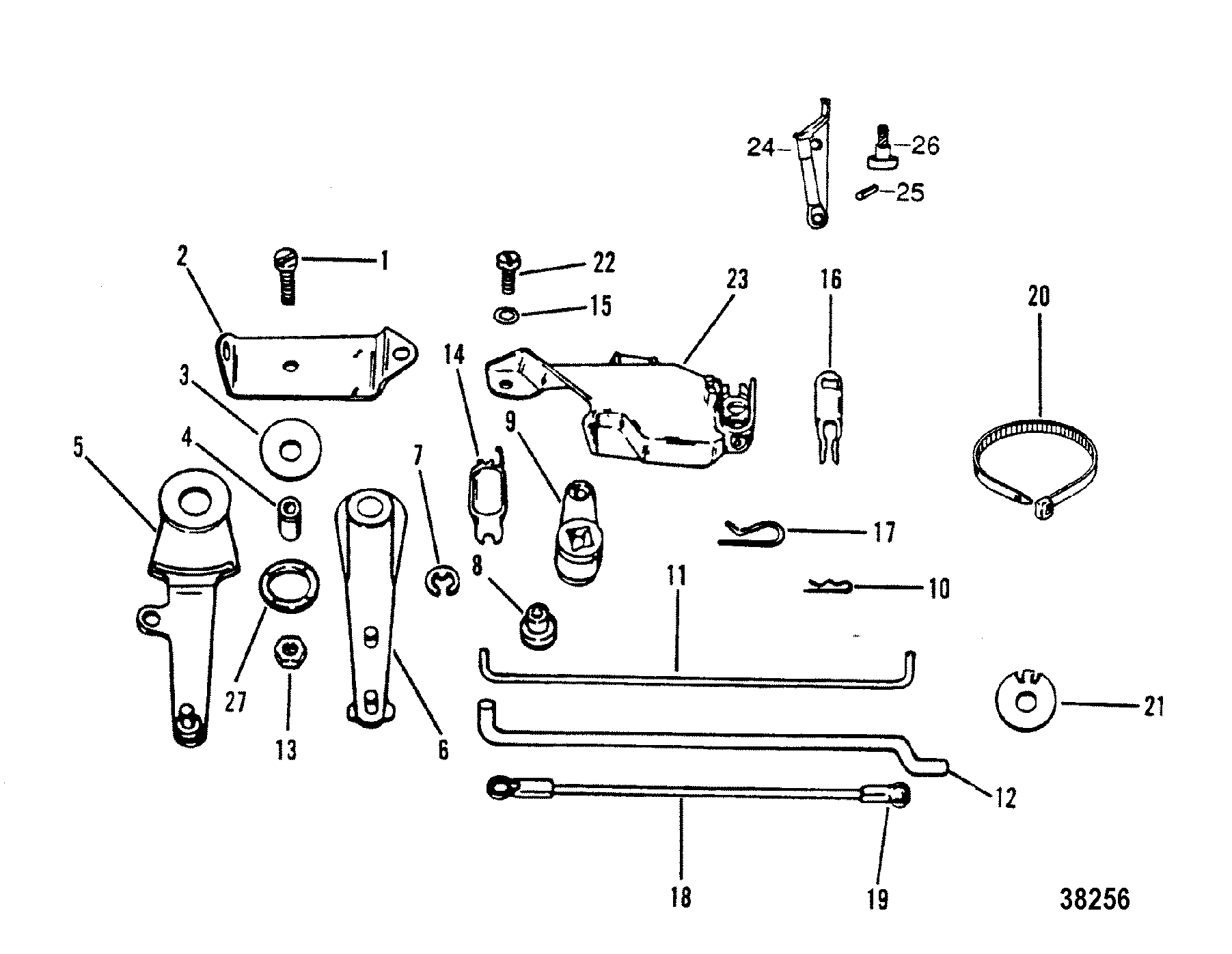 REMOTE CONTROL ATTACHING COMPONENTS