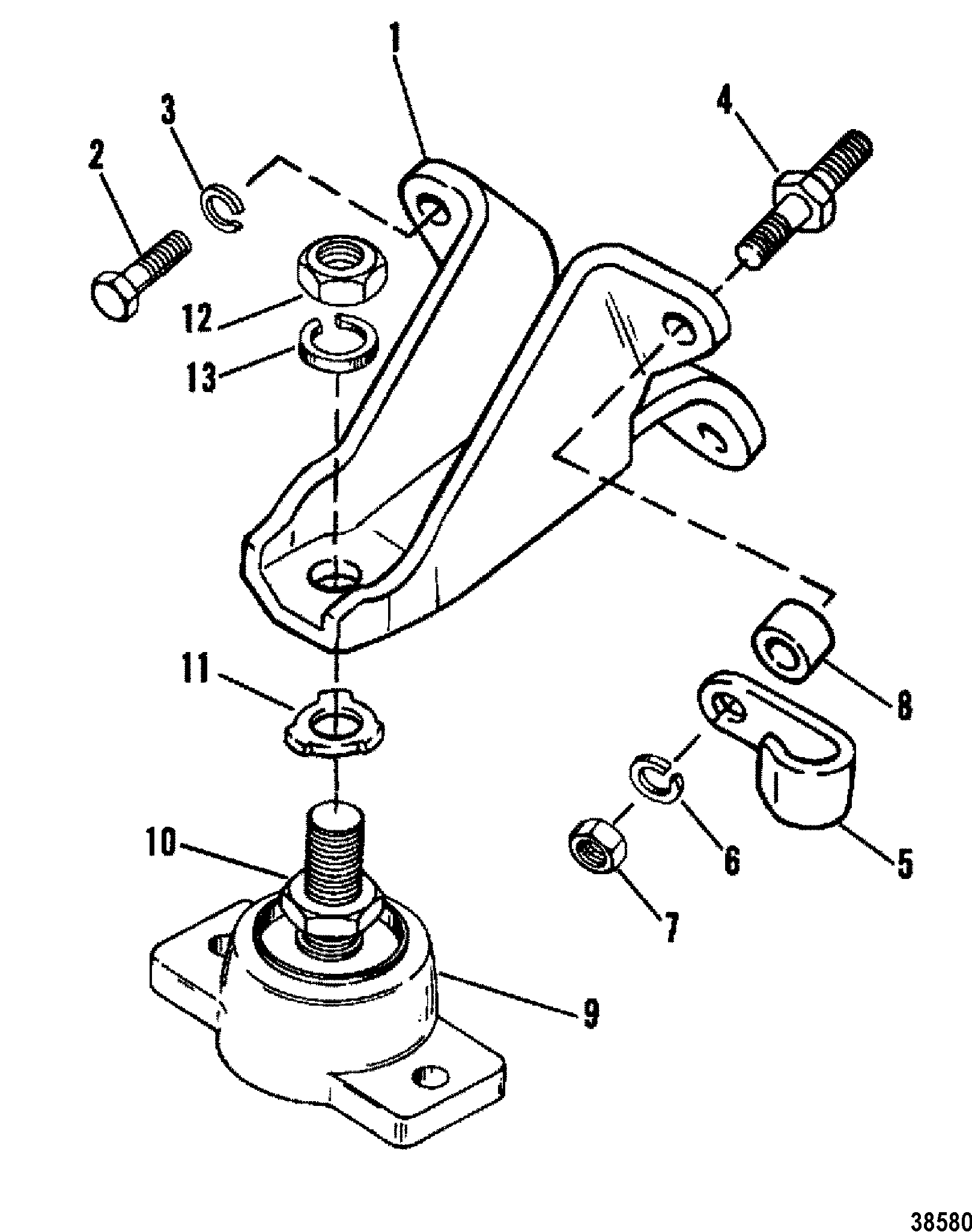 ENGINE MOUNTING(STAMPED BRACKET)