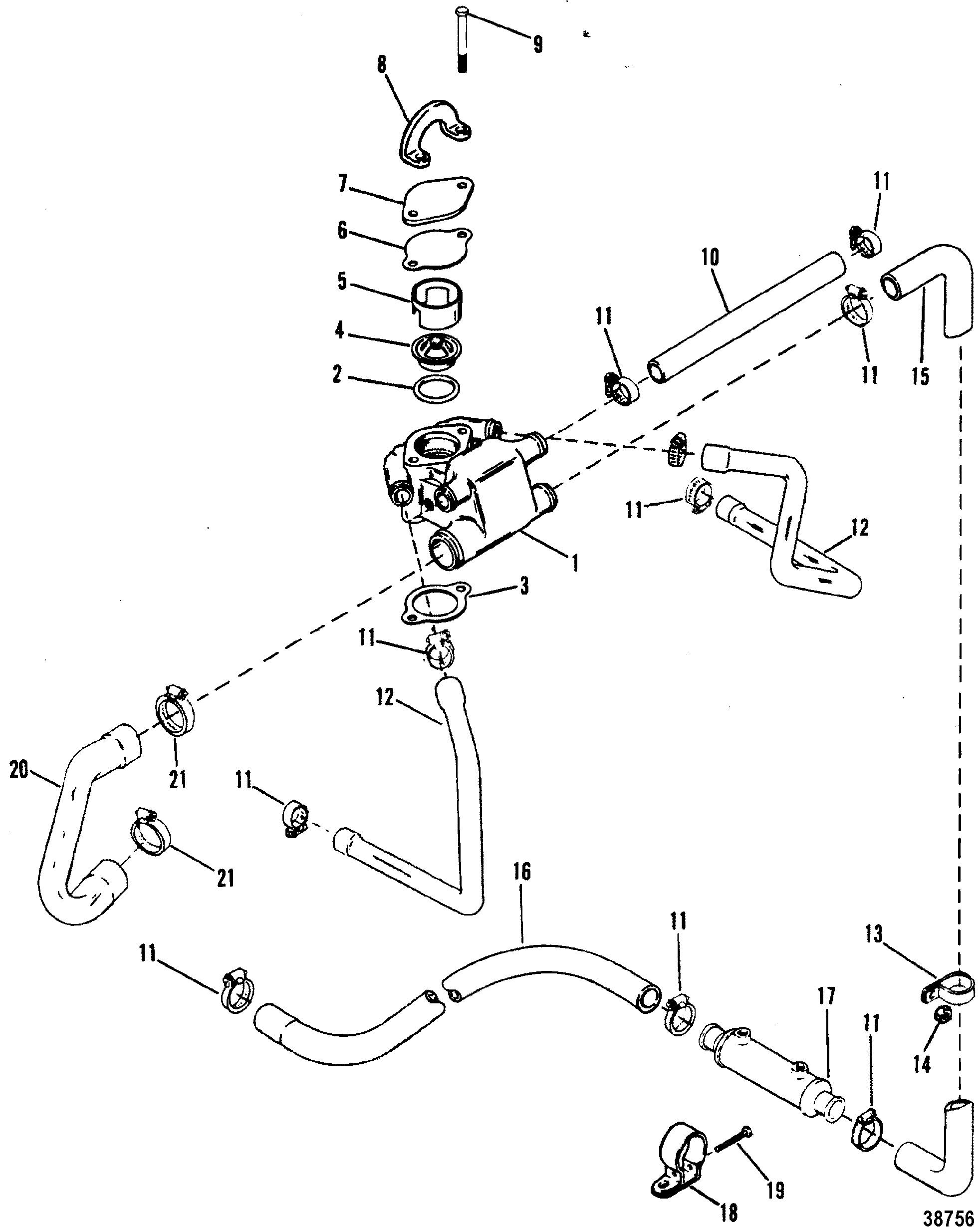 STANDARD COOLING SYSTEM(DESIGN I)