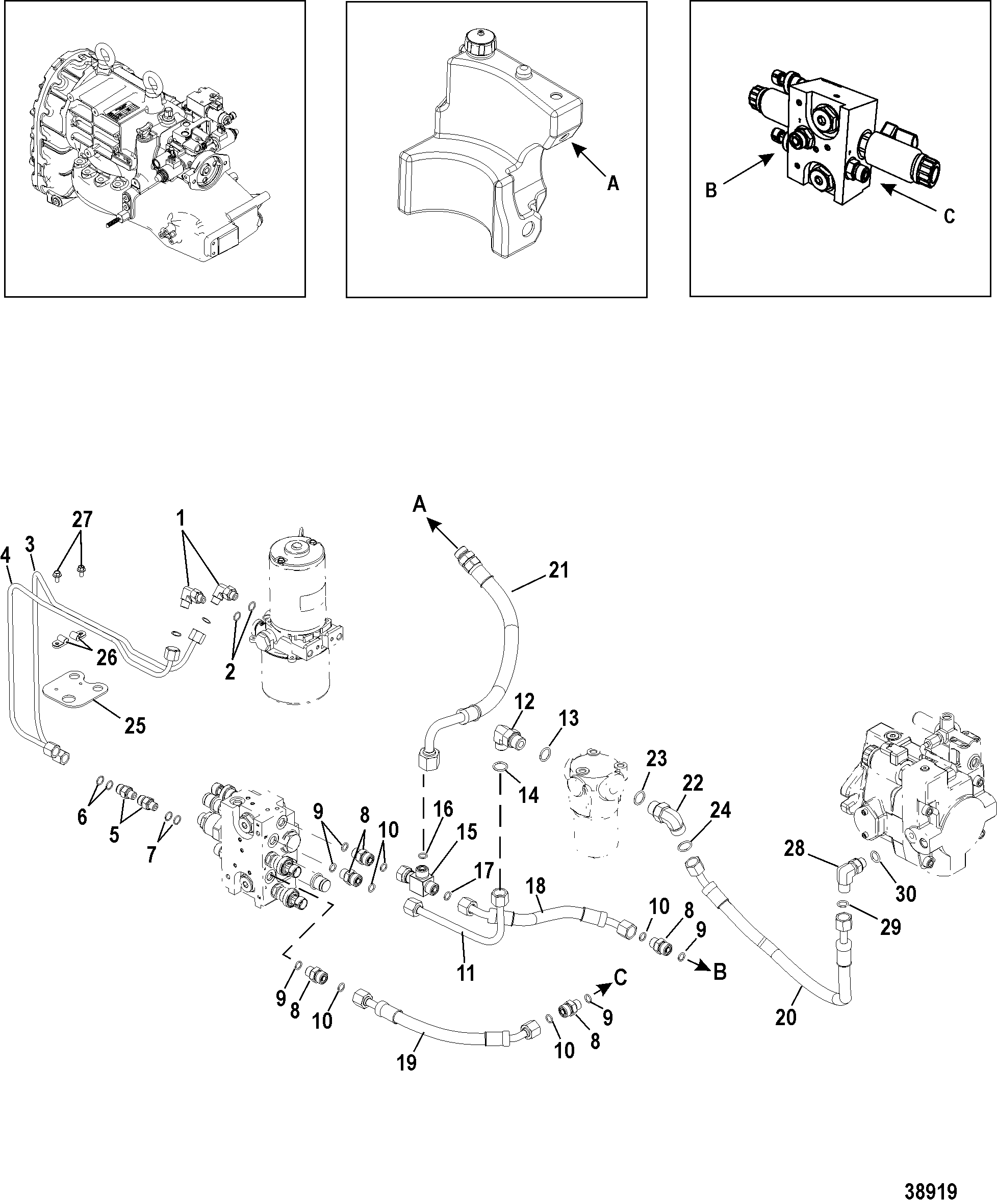 Hydraulic System, Port
