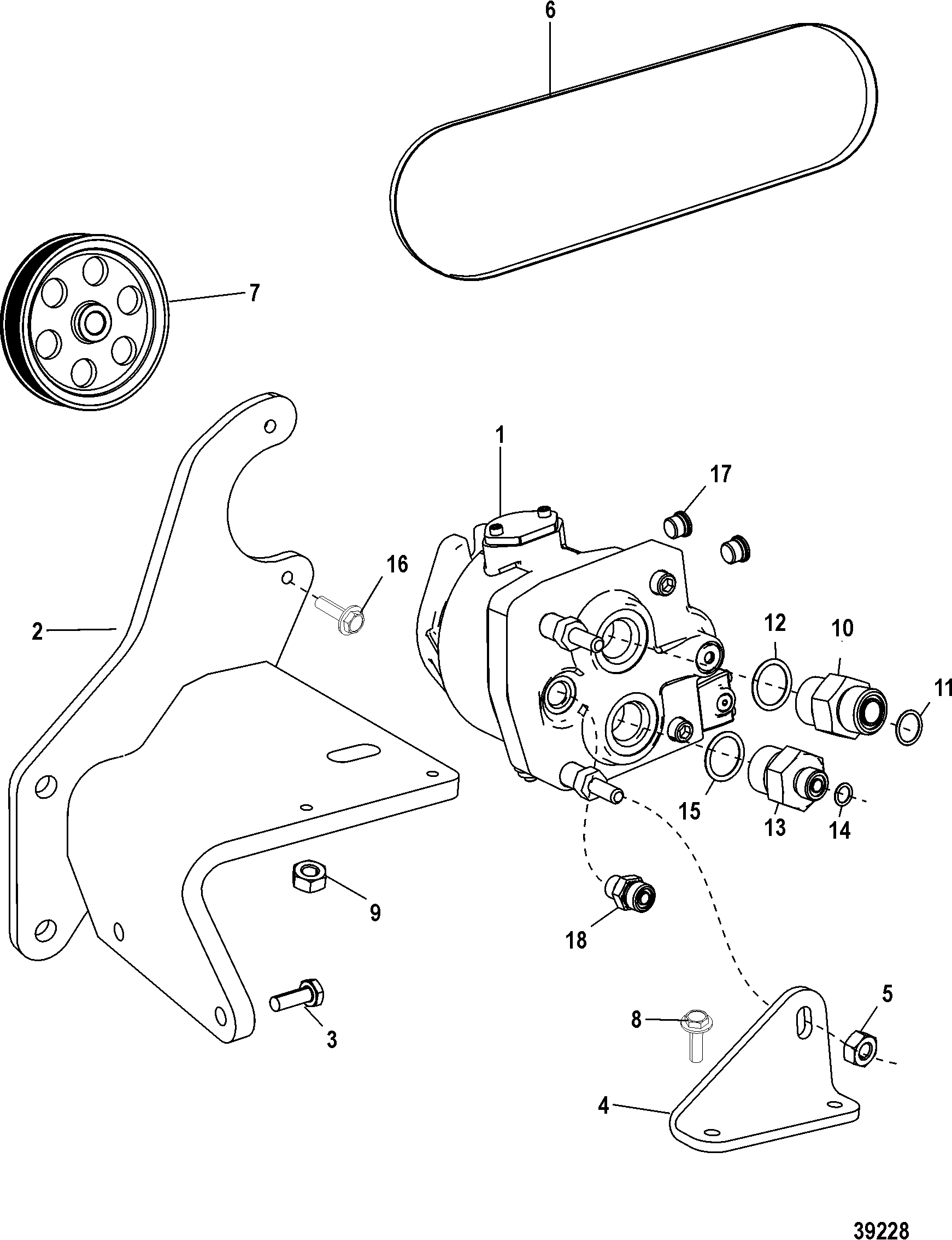 AXIUS Steering Components, Hydraulic Pump (GEN I)