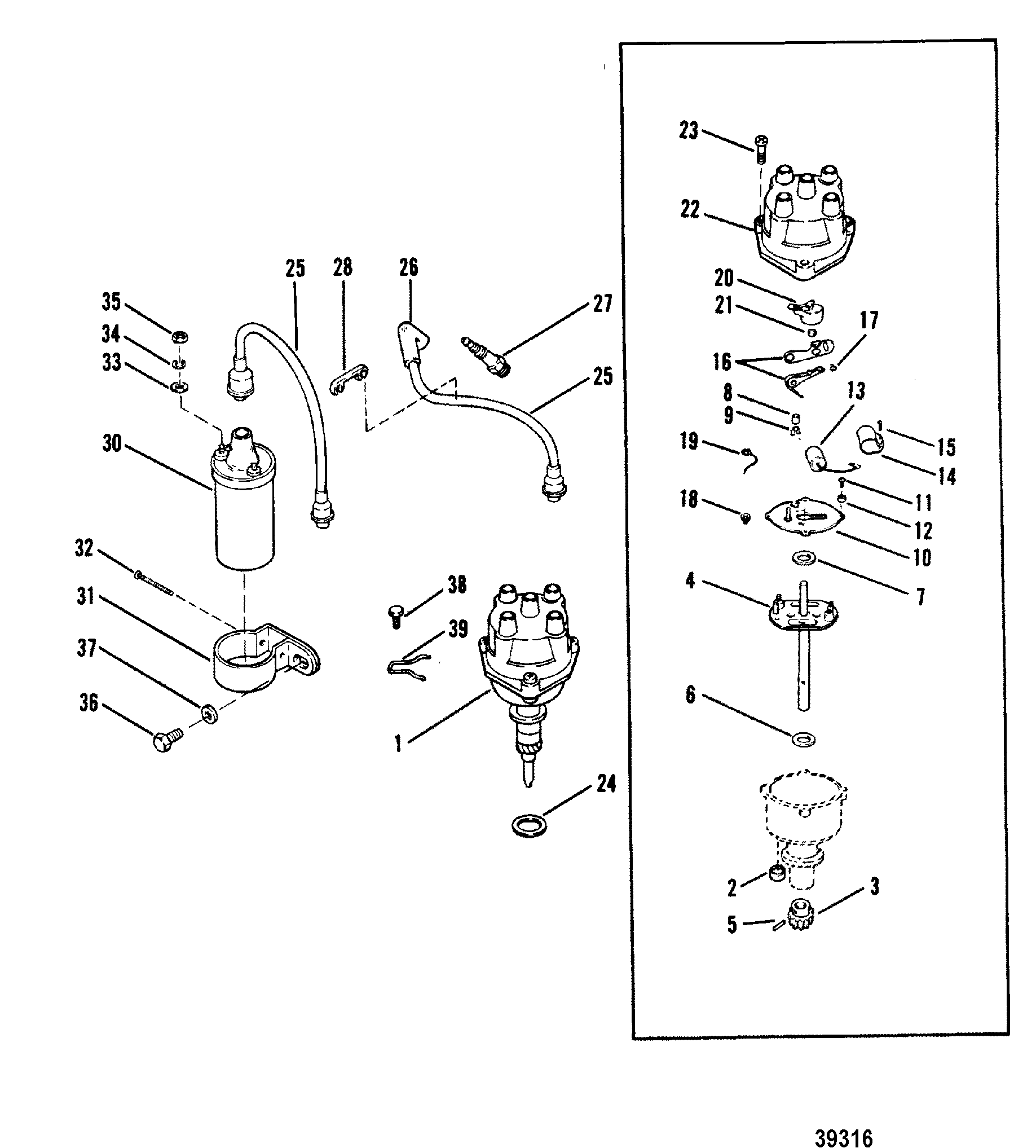 CONVENTIONAL IGNITION COMPONENTS
