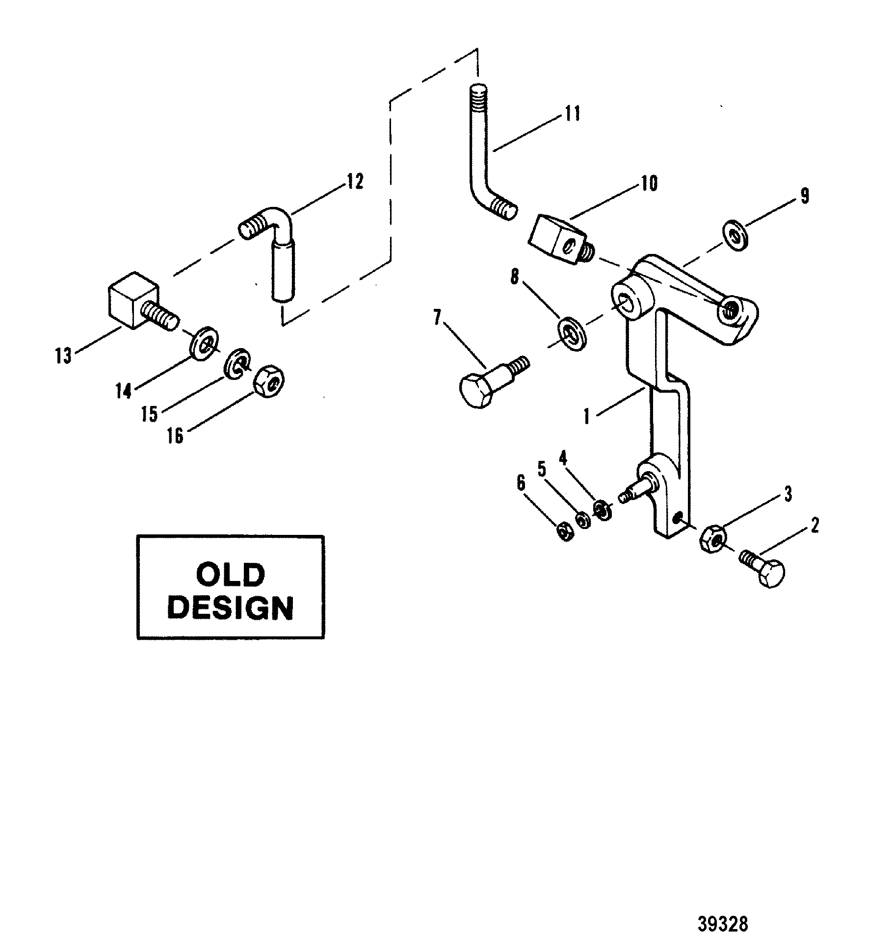 THROTTLE COMPONENTS(OLD DESIGN)