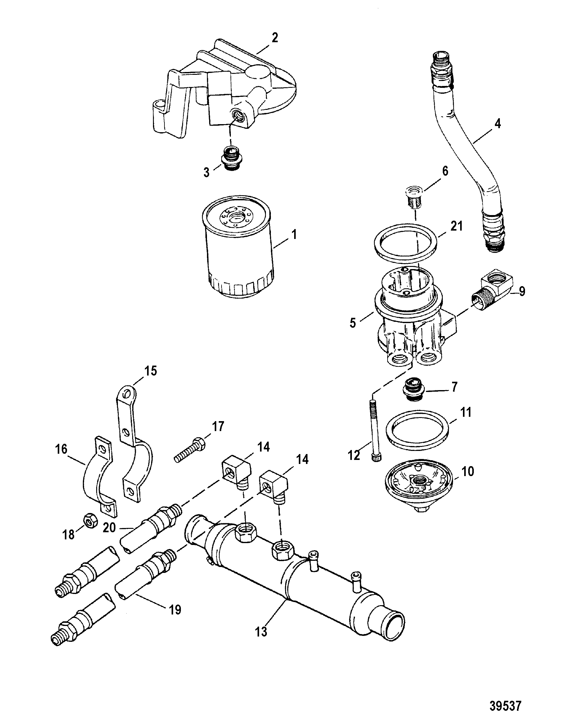 OIL FILTER AND ADAPTOR