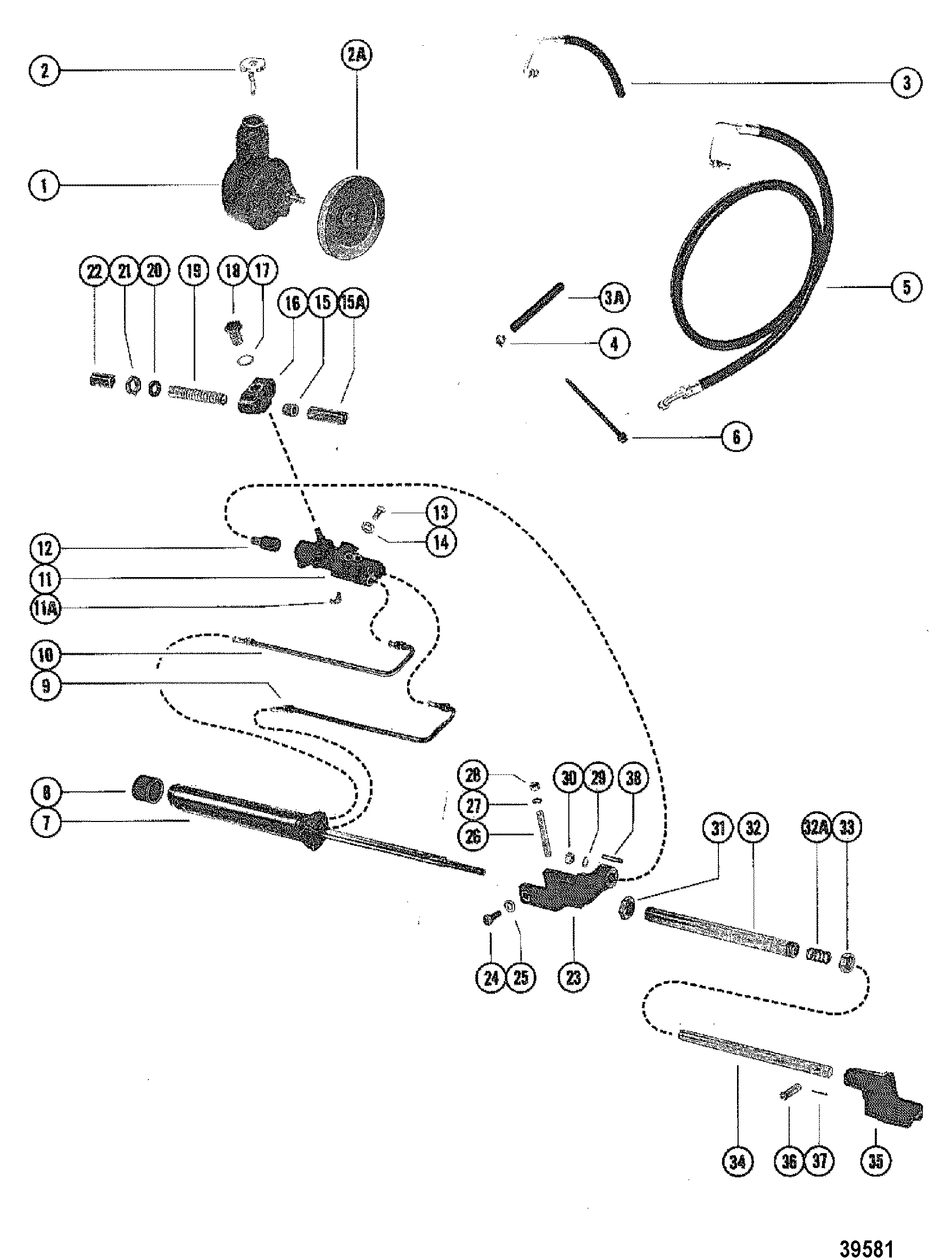 POWER STEERING COMPONENTS(V-ENGINES)