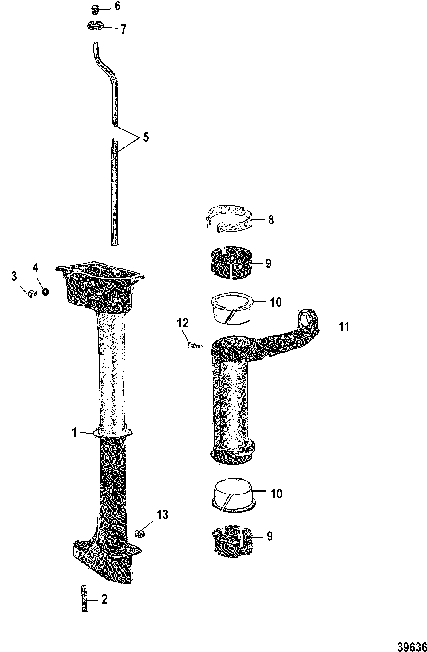 DRIVESHAFT HOUSING ASSEMBLY