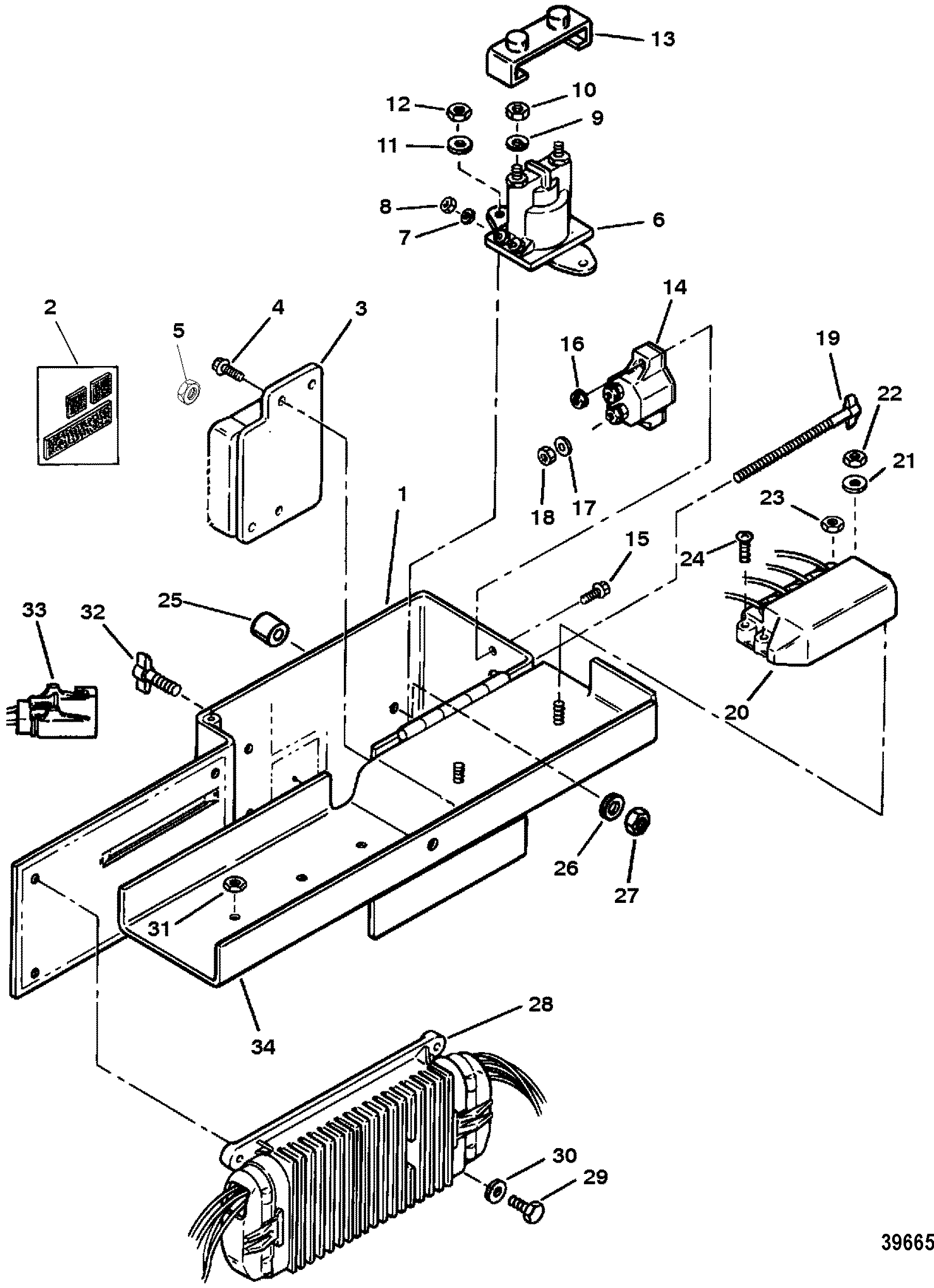 ELECTRICAL BOX AND COMPONENTS
