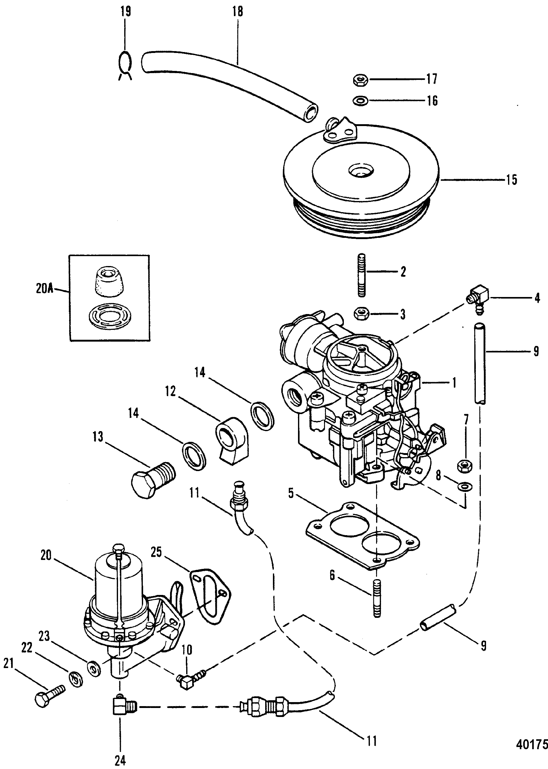 CARBURETOR AND FUEL PUMP