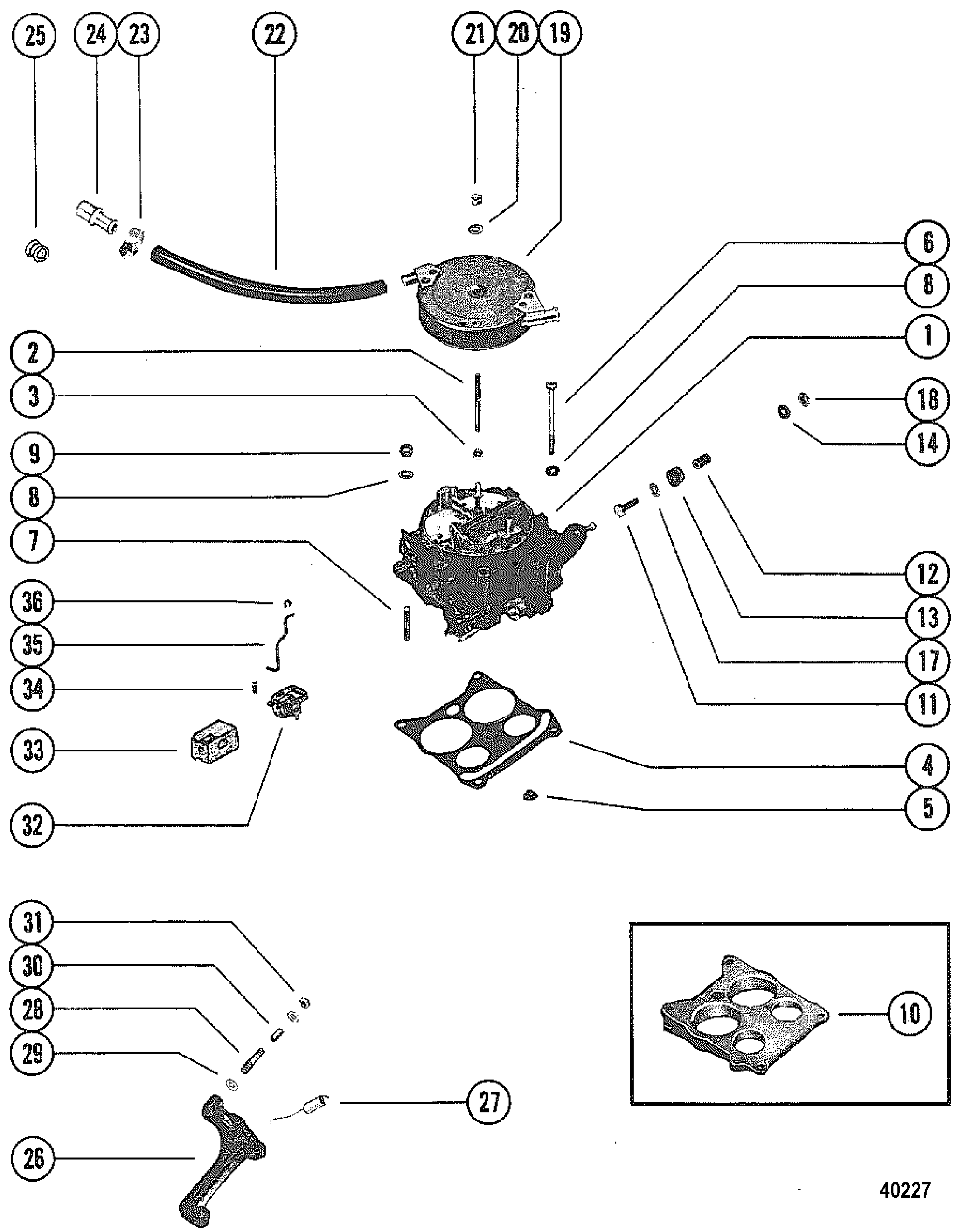CARBURETOR AND AUTOMATIC CHOKE