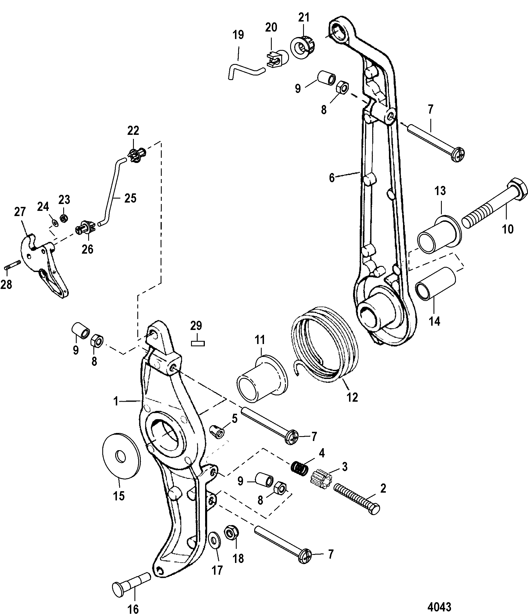 Throttle Lever and Linkage