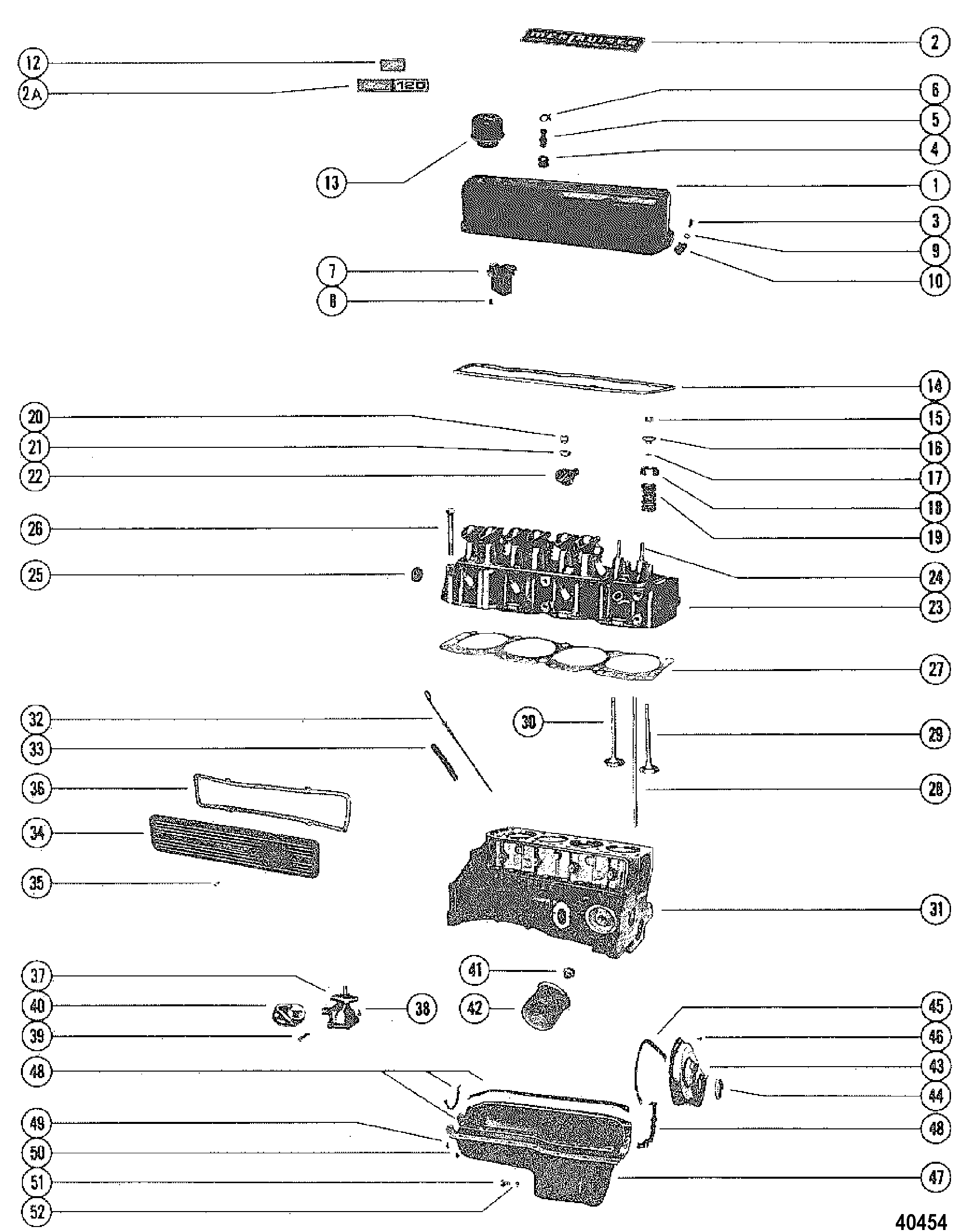 CYLINDER HEAD / ROCKER COVER, OIL PAN, PUMP AND CRANKCASE