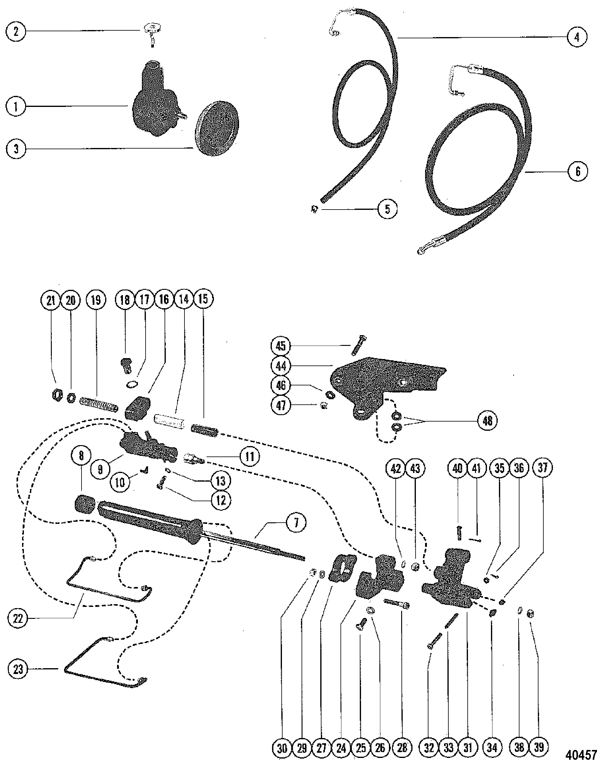 POWER STEERING KIT(MERCRUISER I)