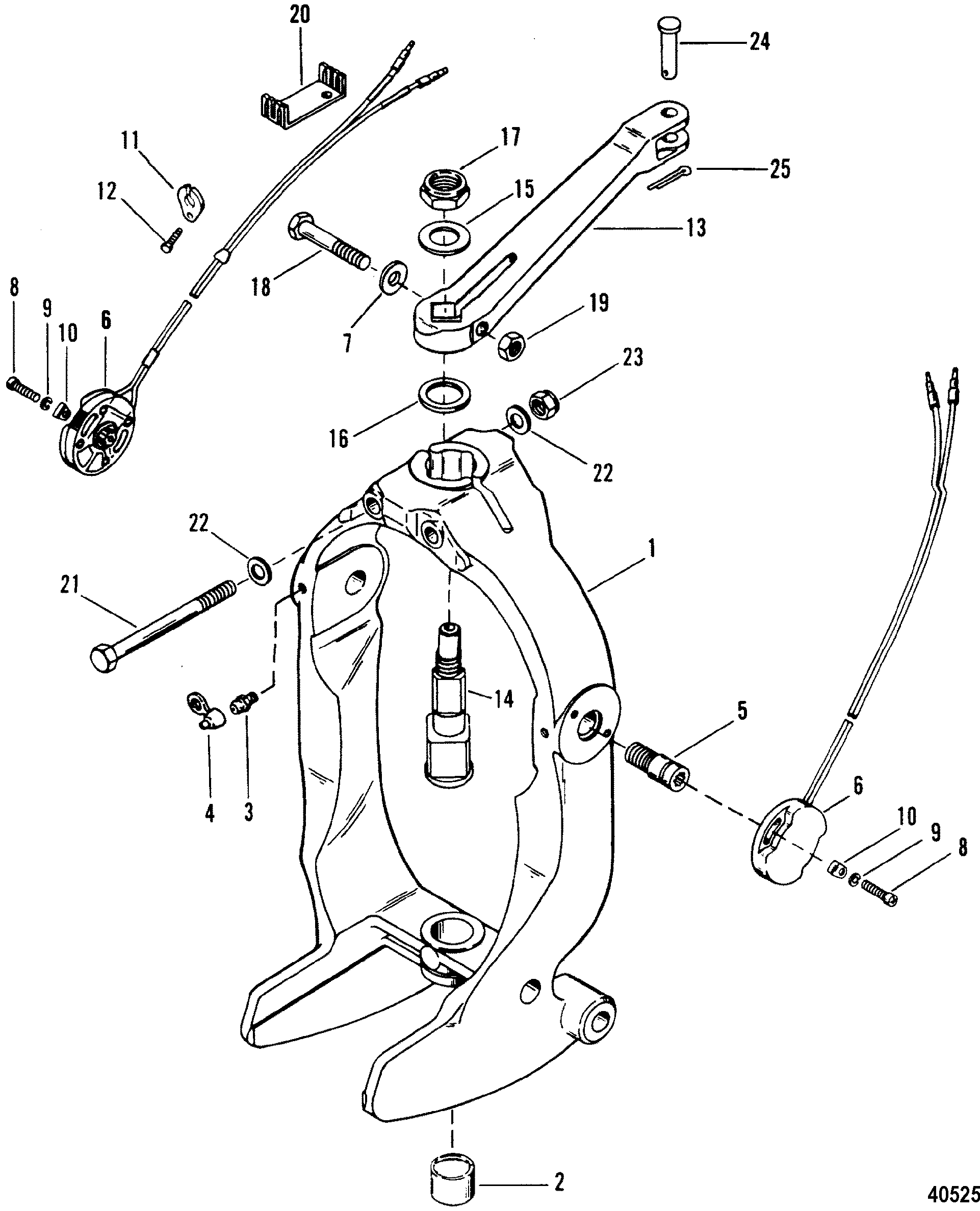 Gimbal Ring And Steering Lever