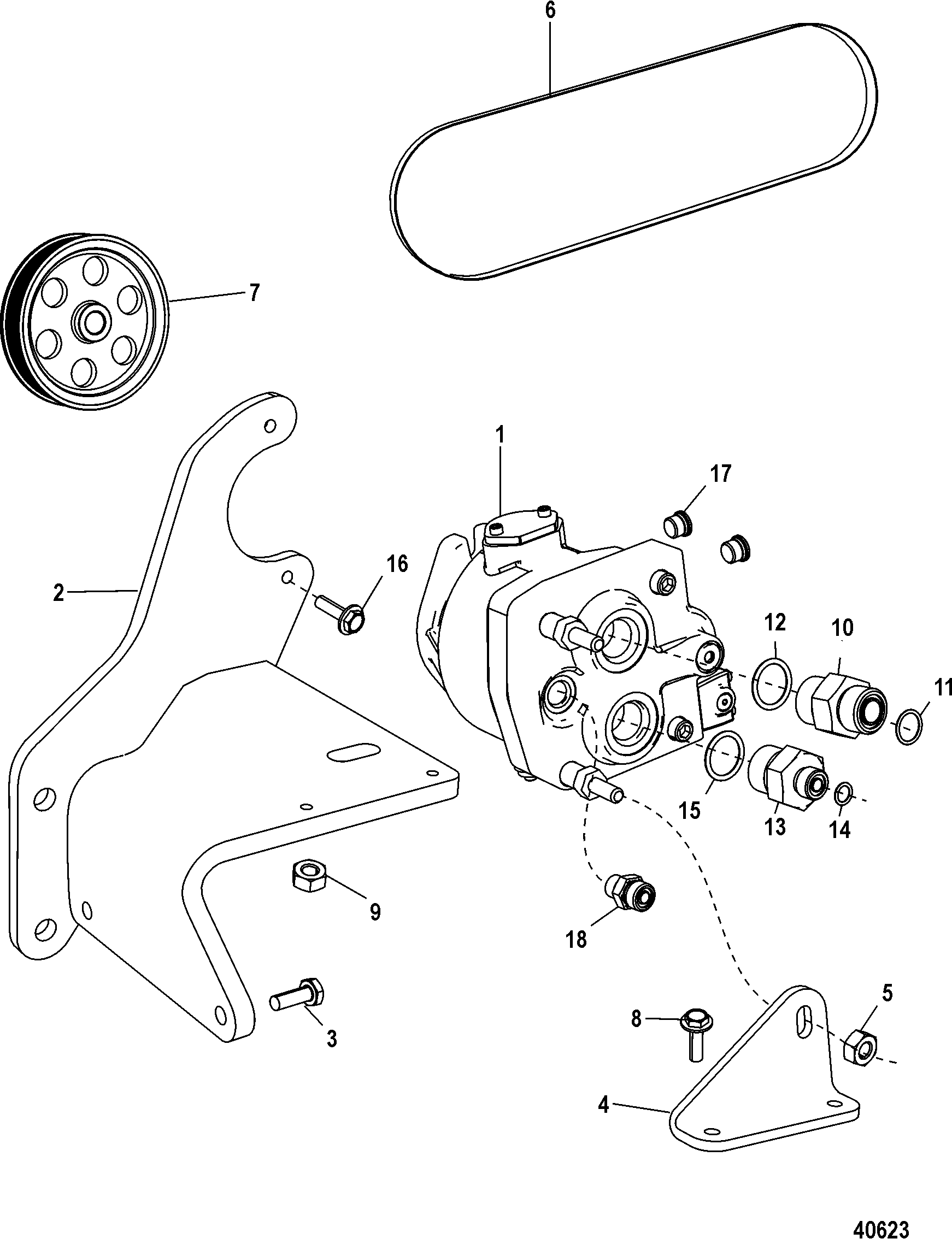 AXIUS Steering Components, Hydraulic Pump (GEN I)