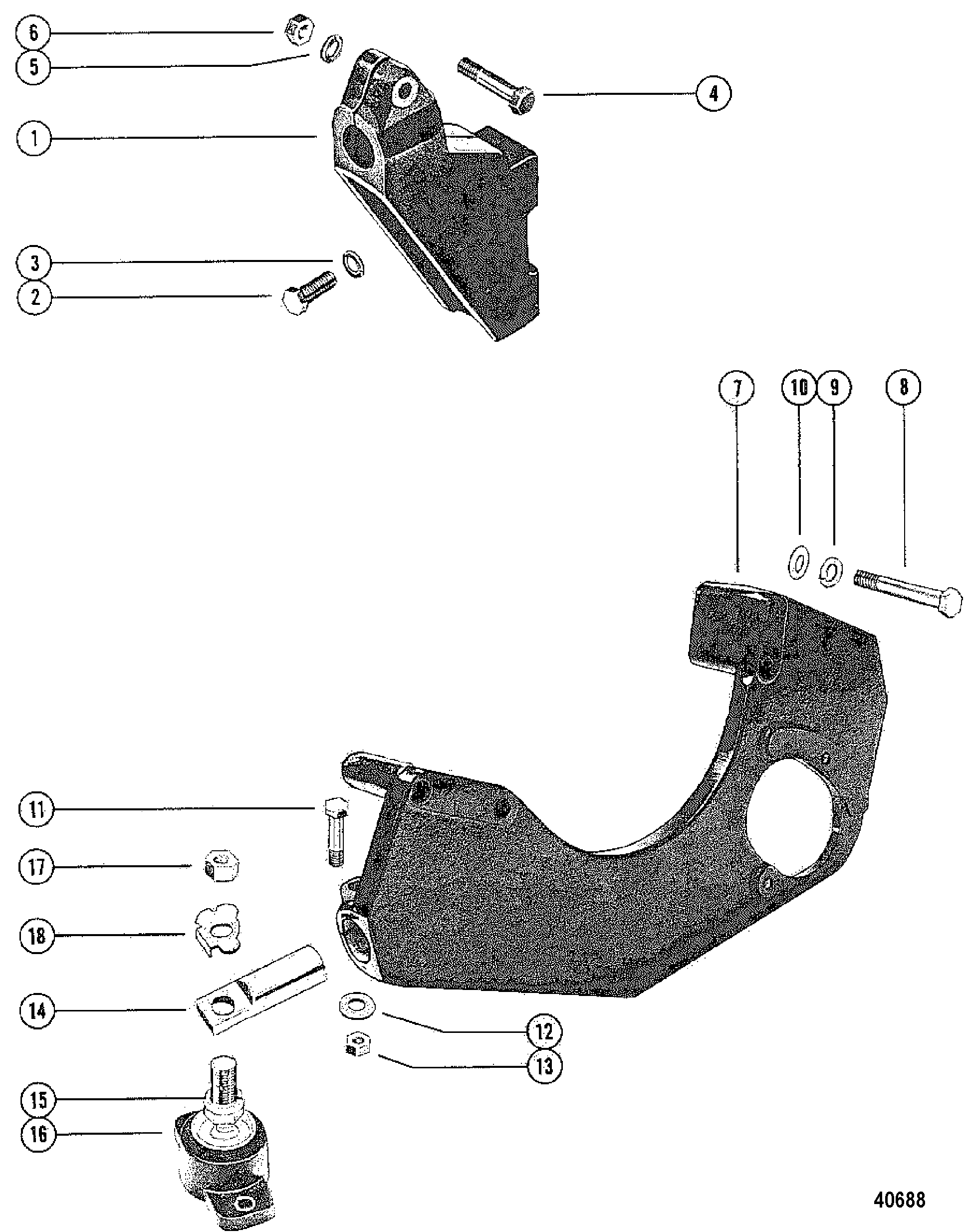 Transmission & Engine Mounting(INBOARD)