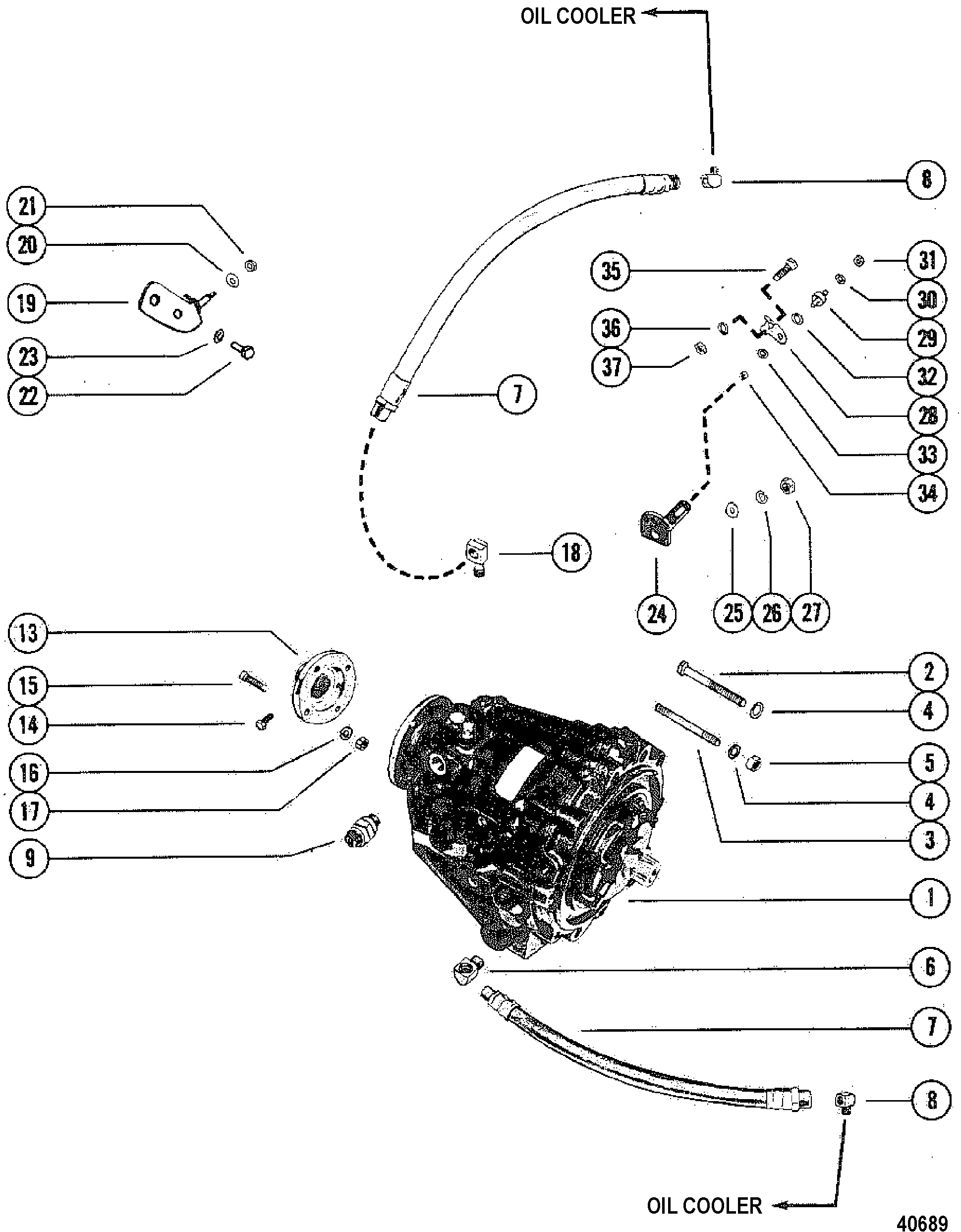Transmission & Related Parts(INBOARD)