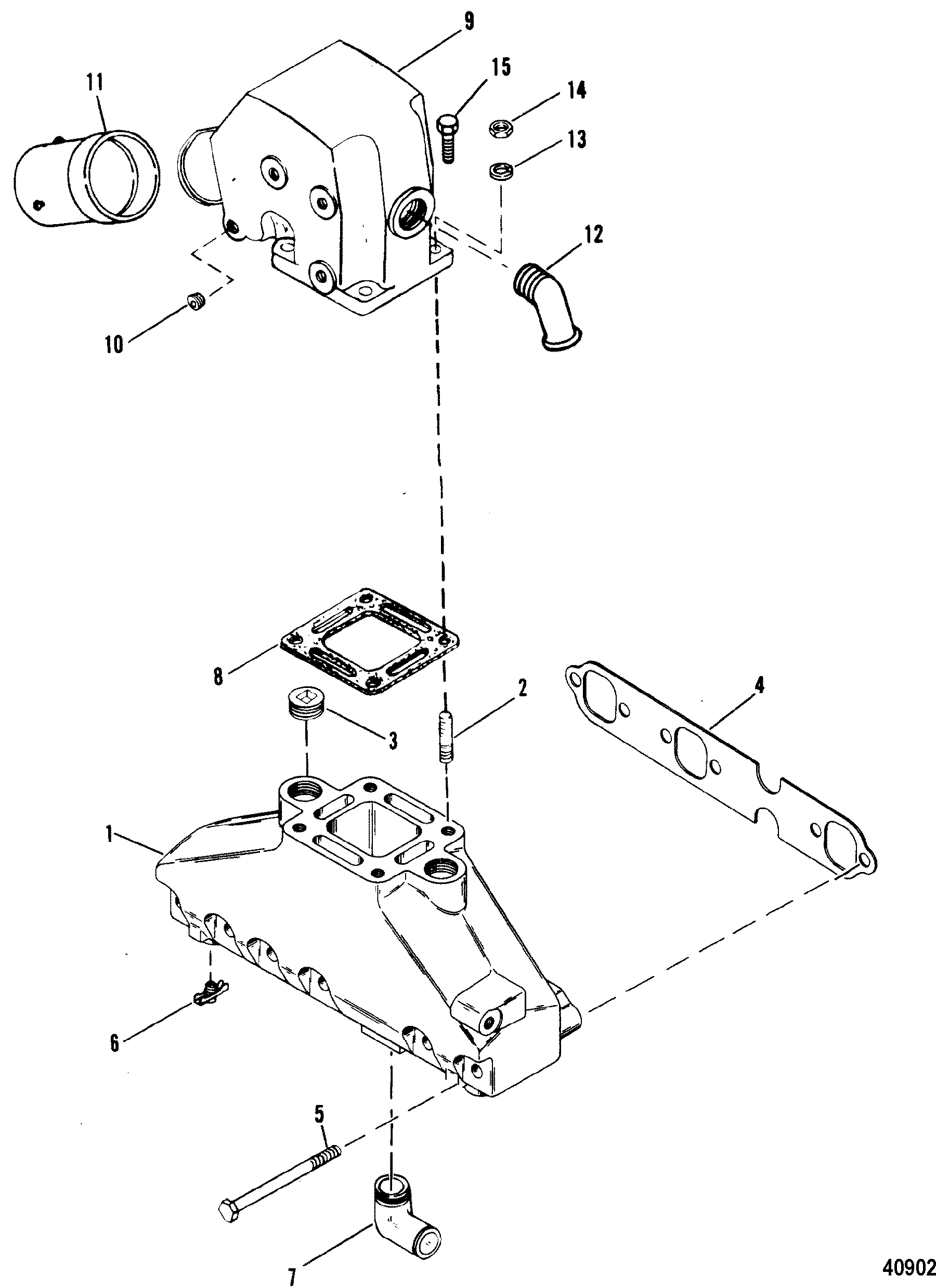 Exhaust Manifold and Exhaust Elbow