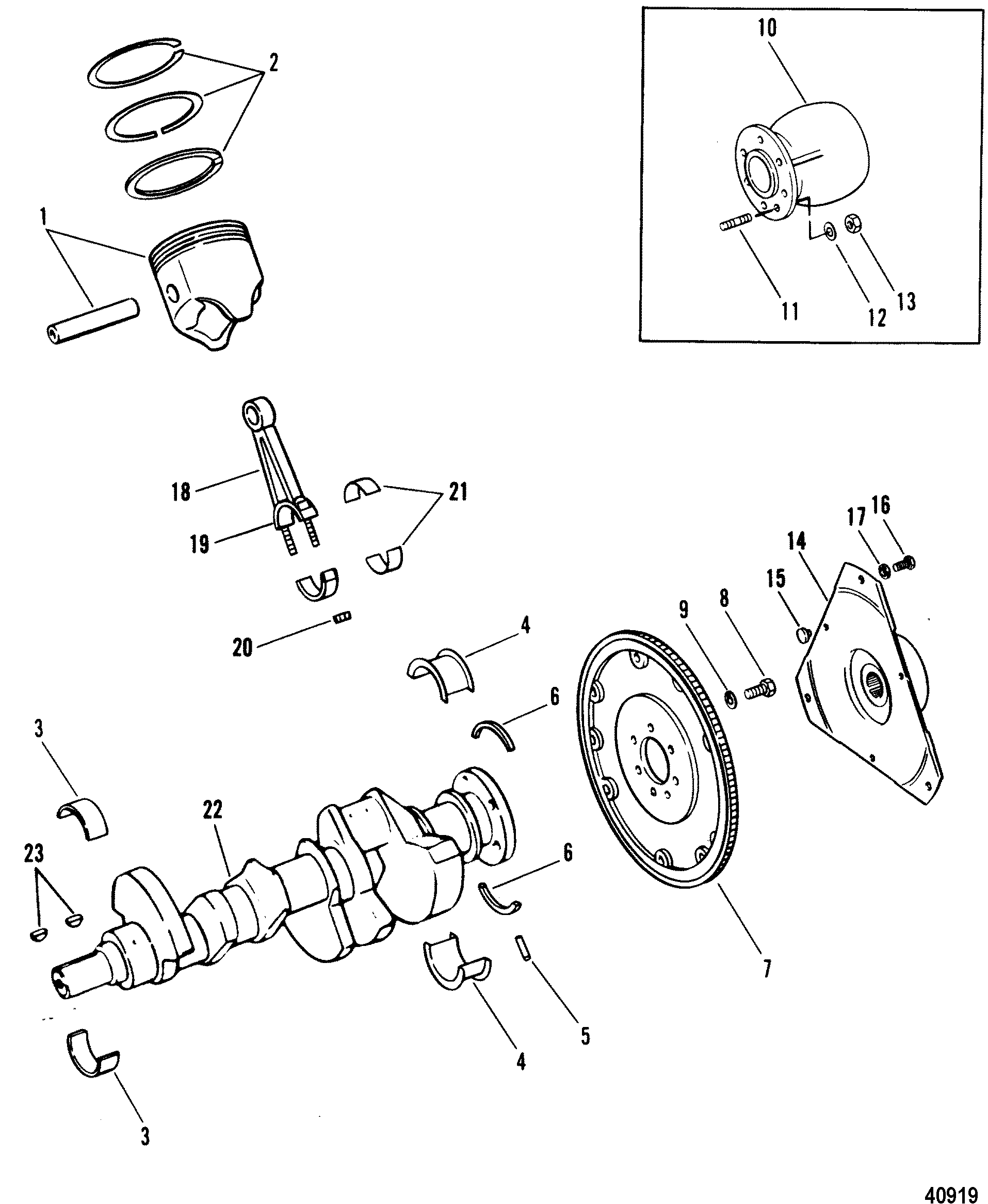 Crankshaft & Pistons
