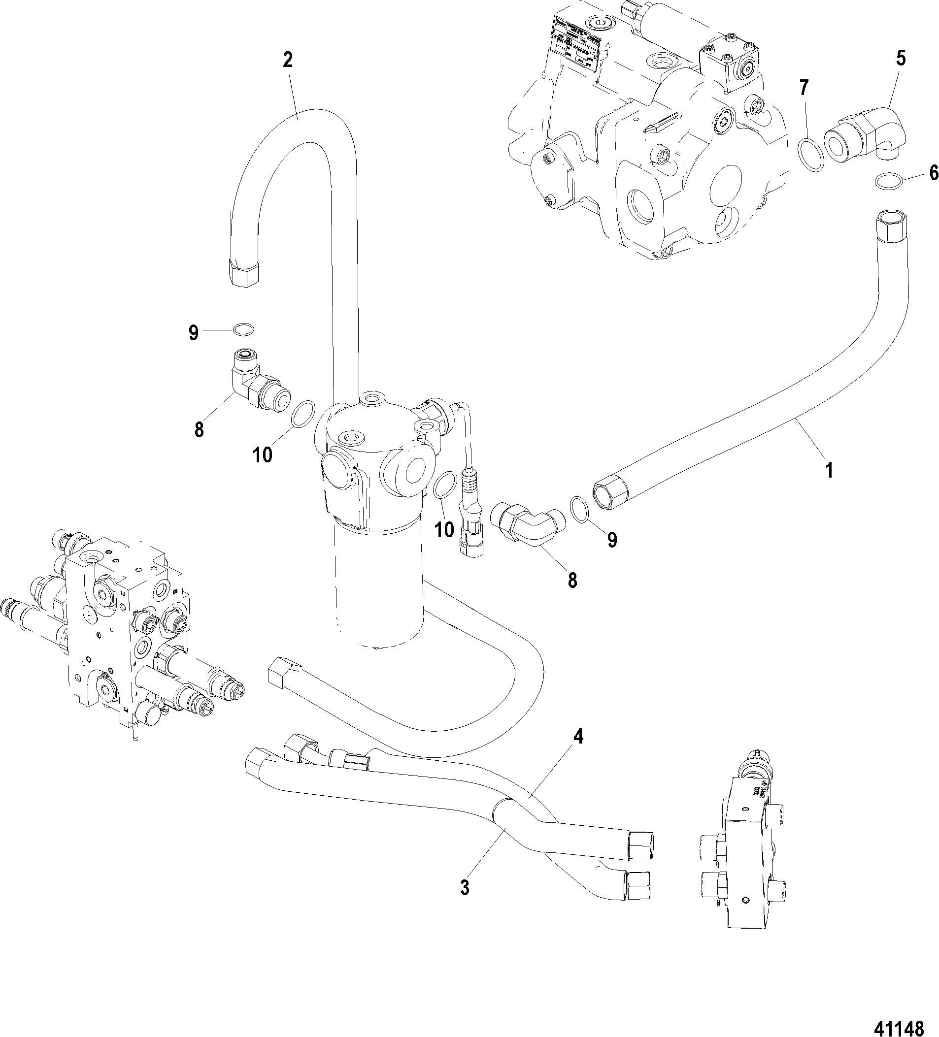 Hydraulic System, Port