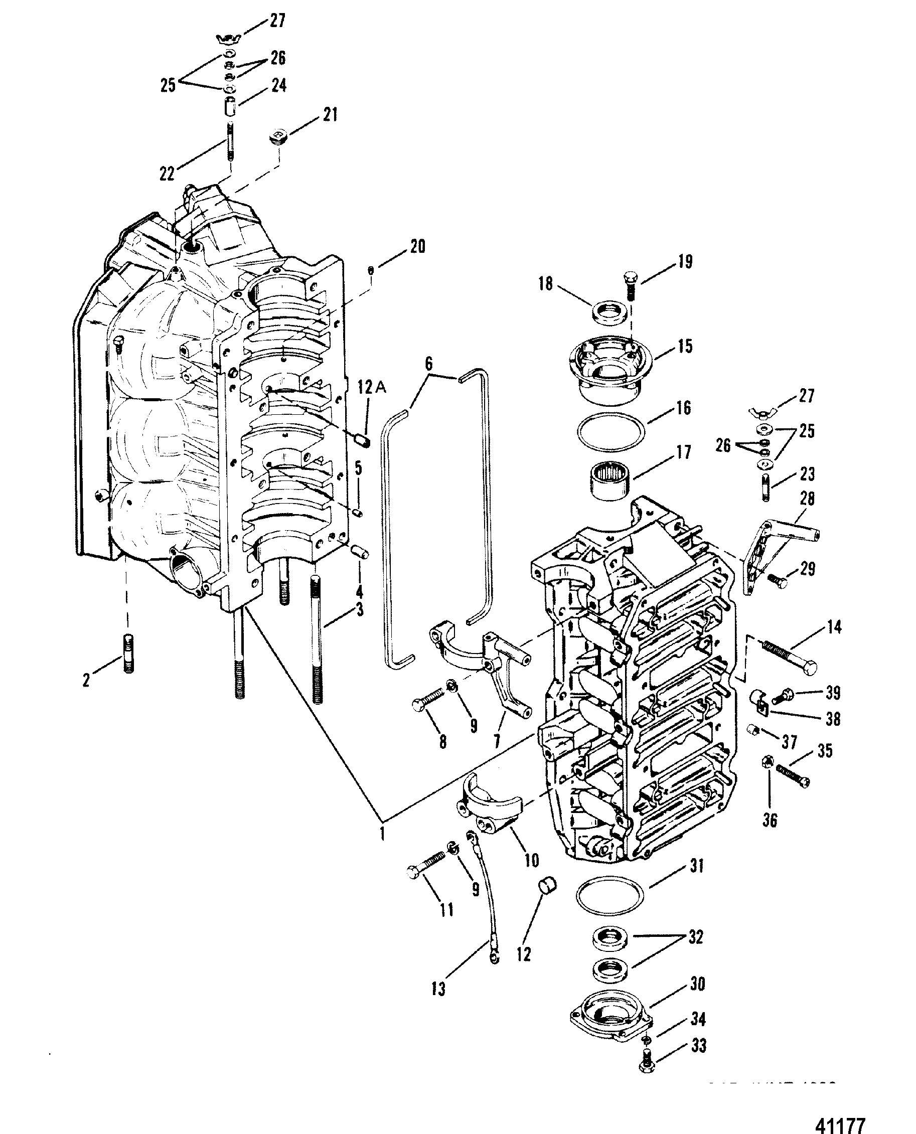 CYLINDER BLOCK AND END CAPS