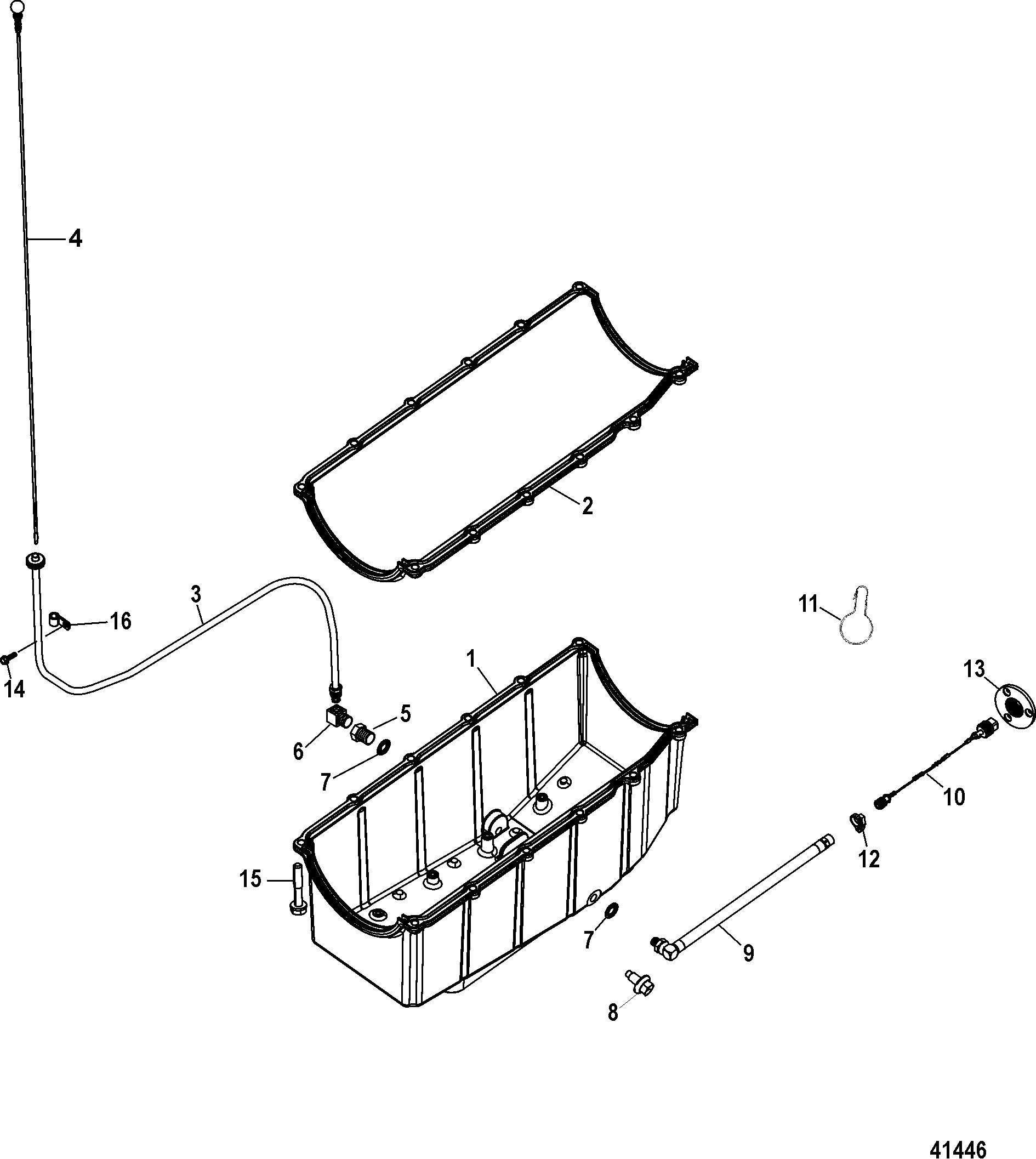 Oil Pan and Drain System