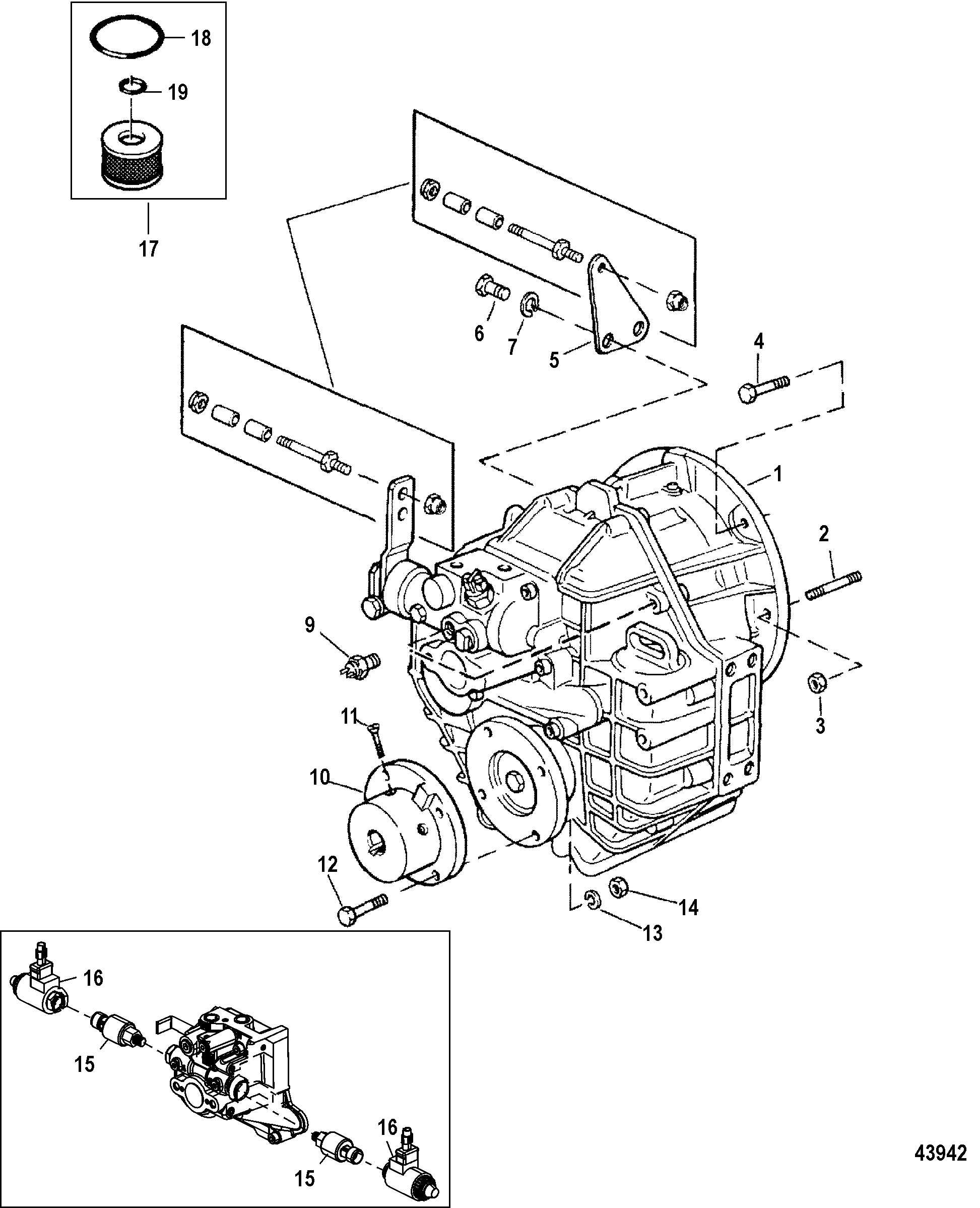 Transmission and Related Parts(INBOARD)