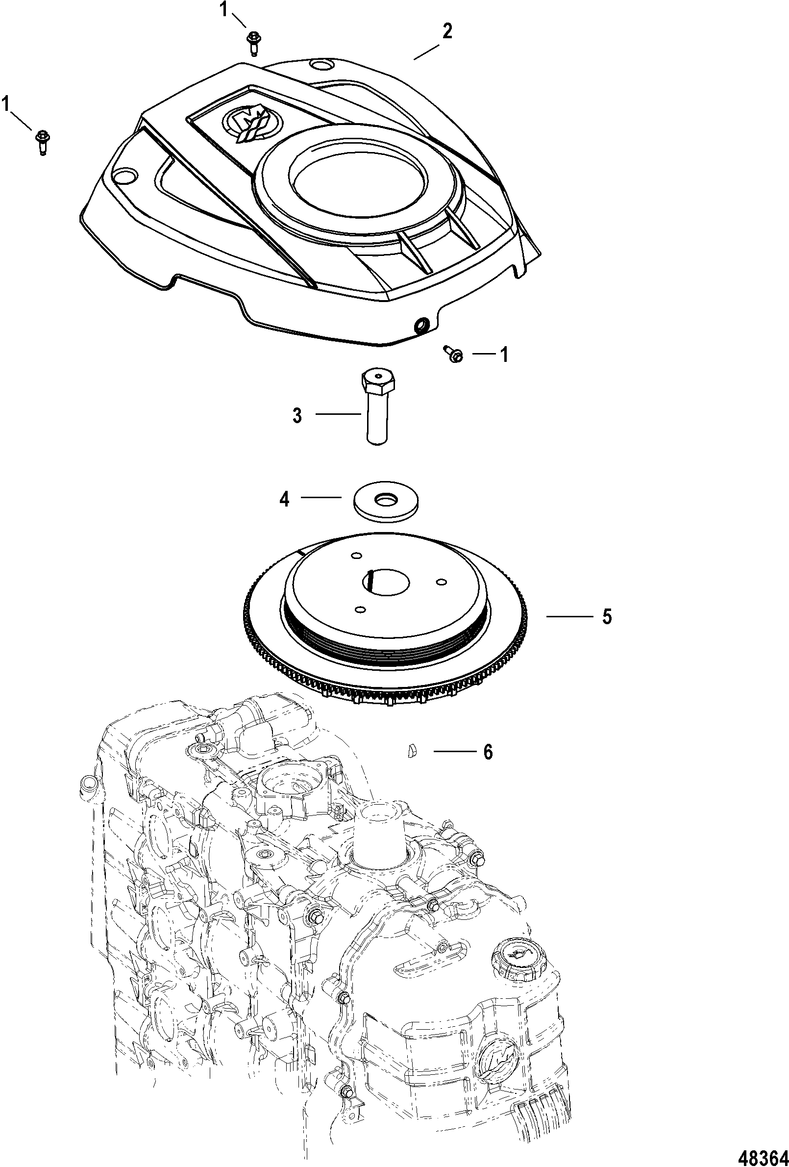 Flywheel and Cover