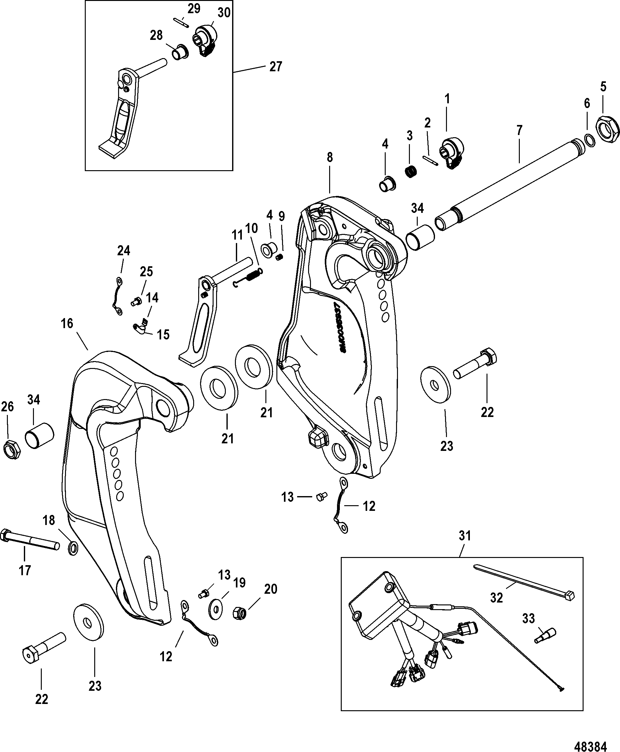 Transom Bracket