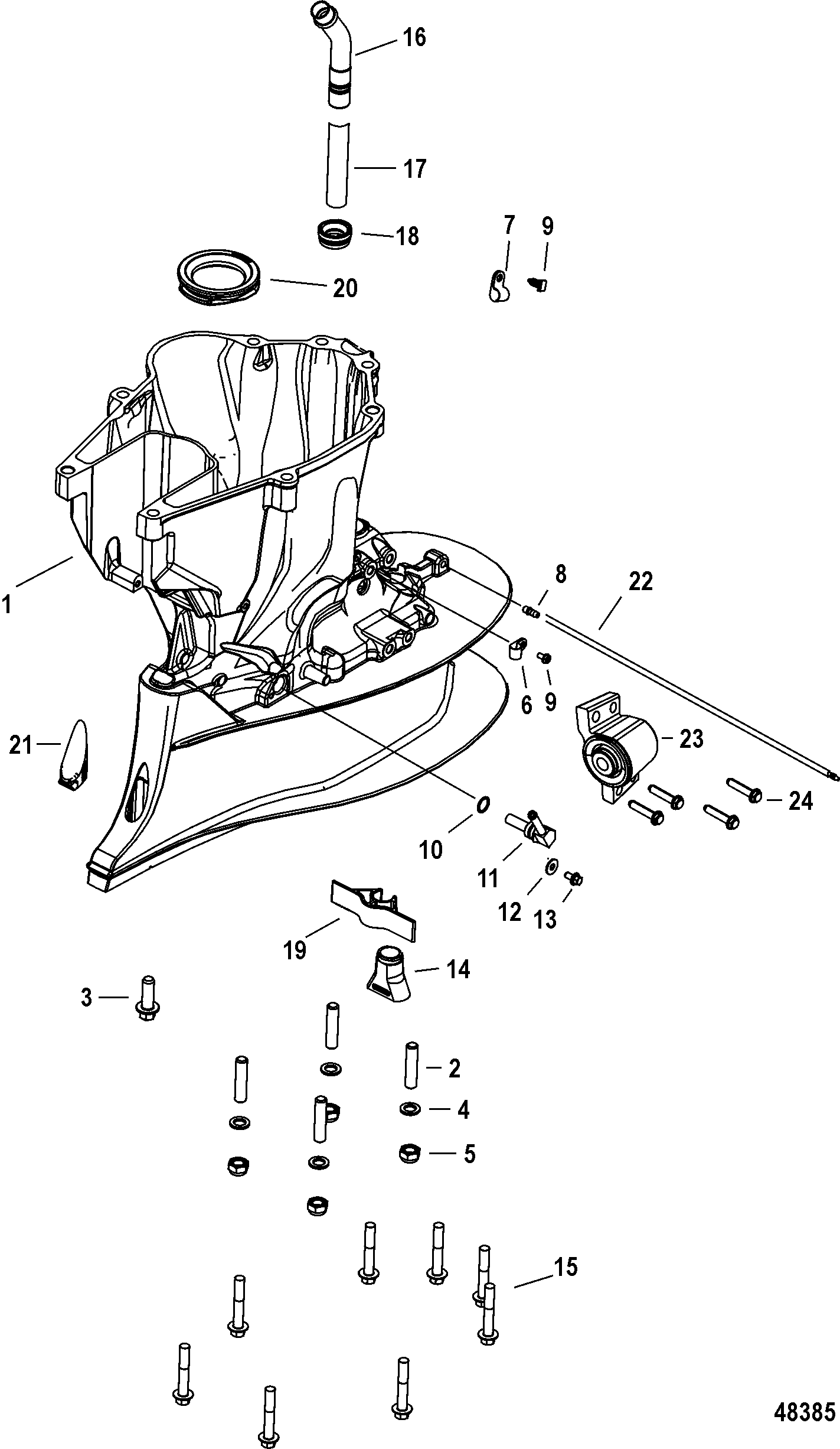 Driveshaft Housing