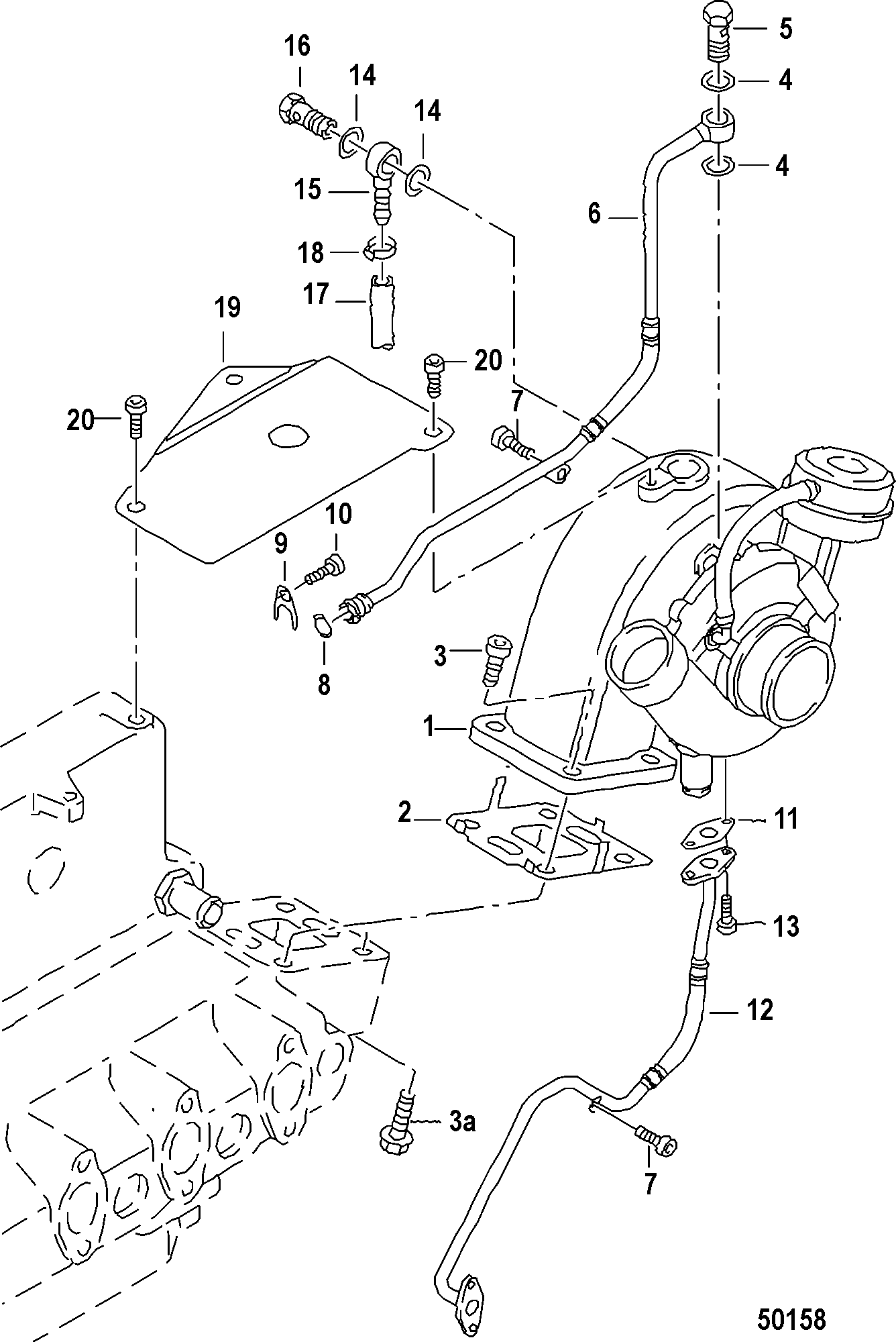 TURBOCHARGER, Water Cooled