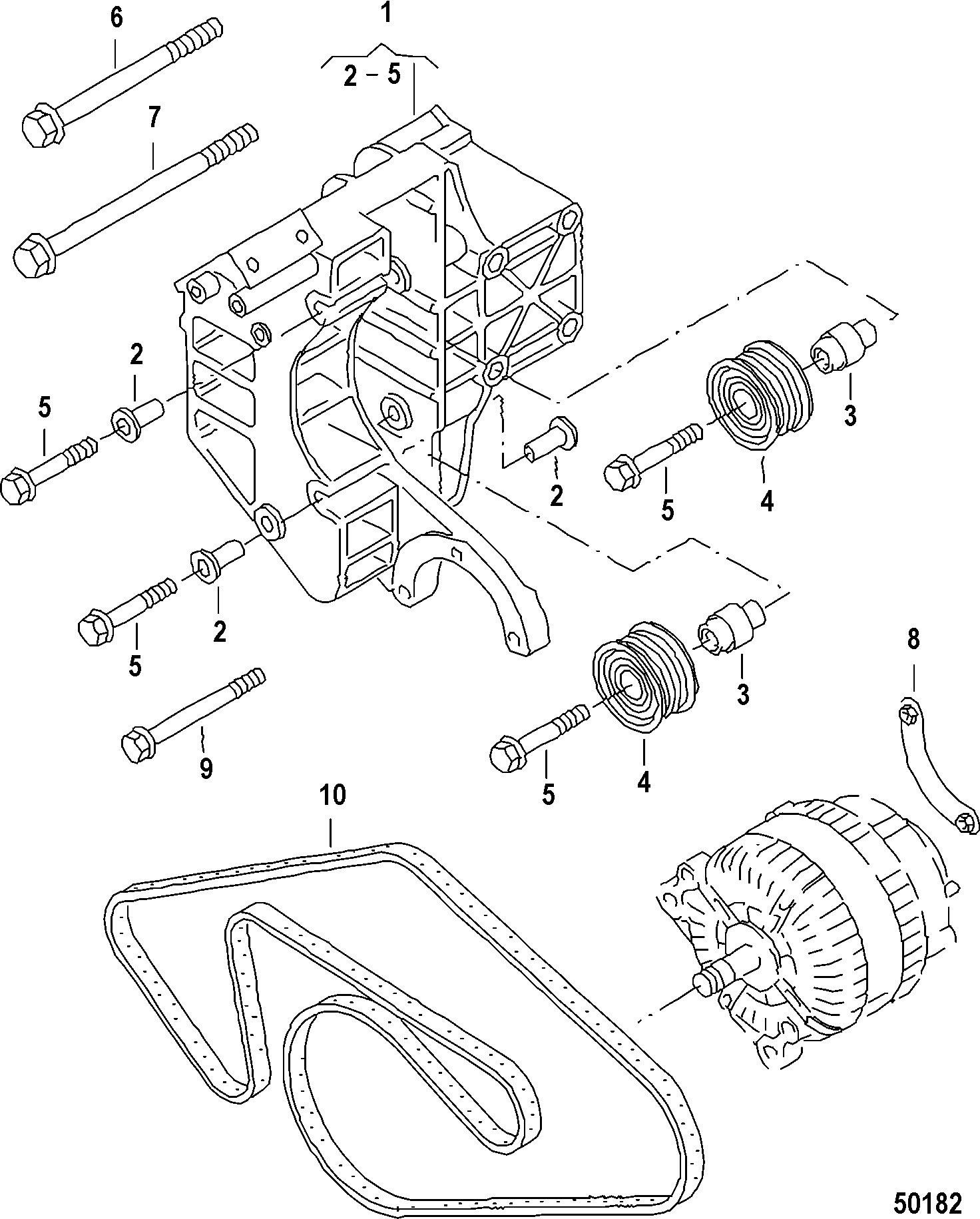 ALTERNATOR, Connecting and Mounting