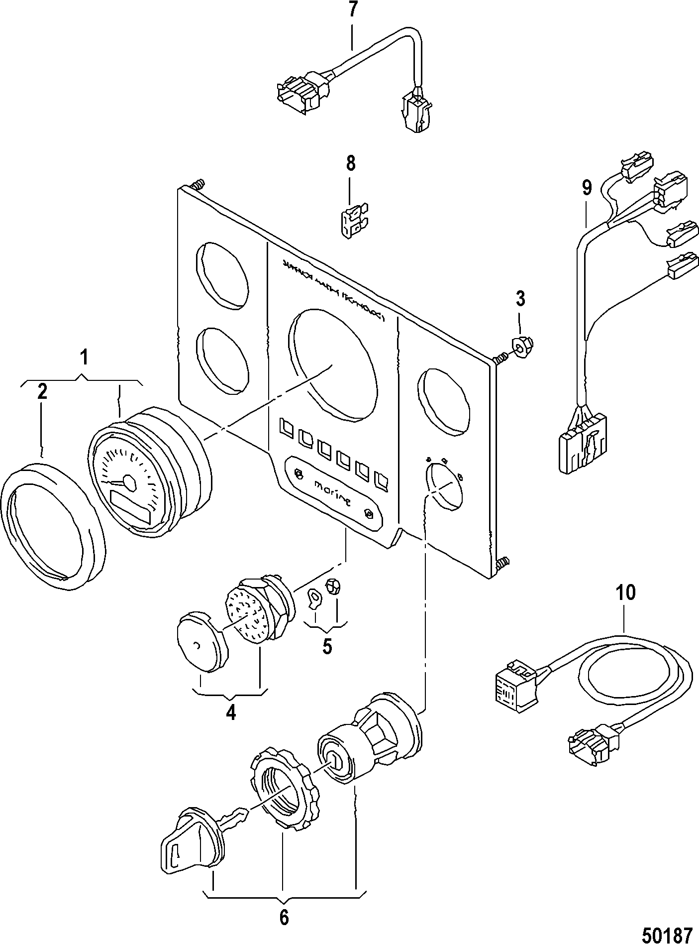 INSTRUMENT PANEL, Switches