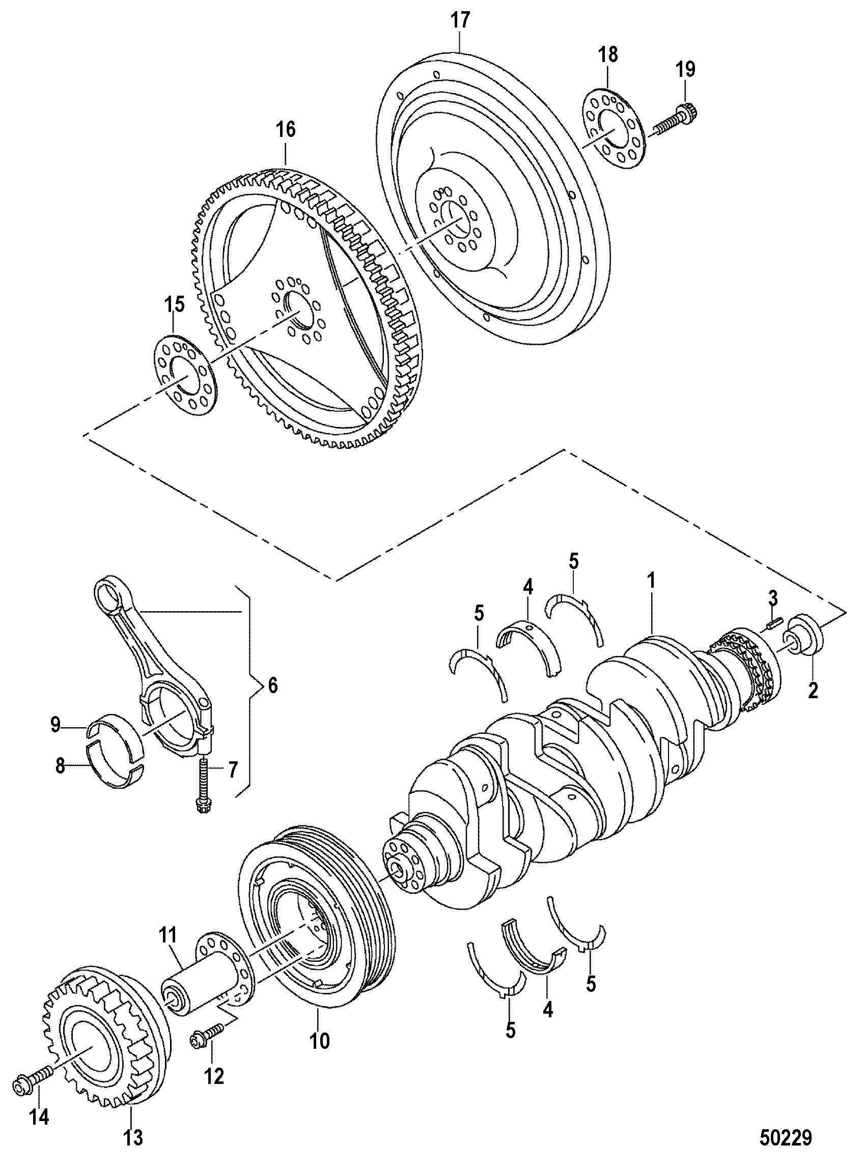 ENGINE COMPONENTS, Crankshaft/Connecting Rod Bearings