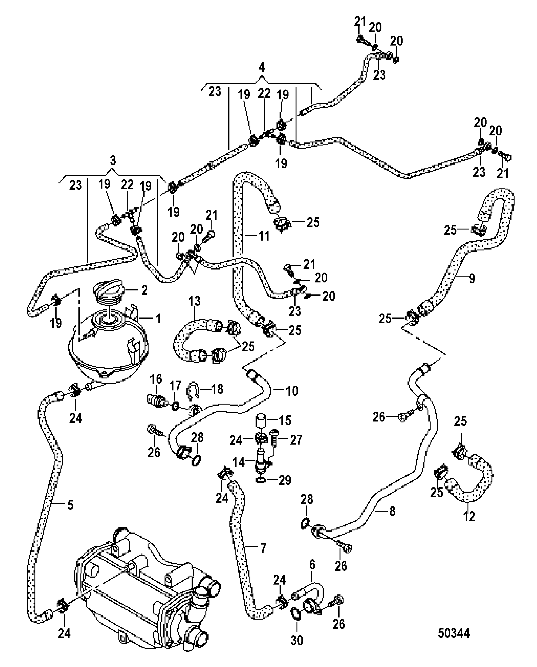 COOLING HOSES