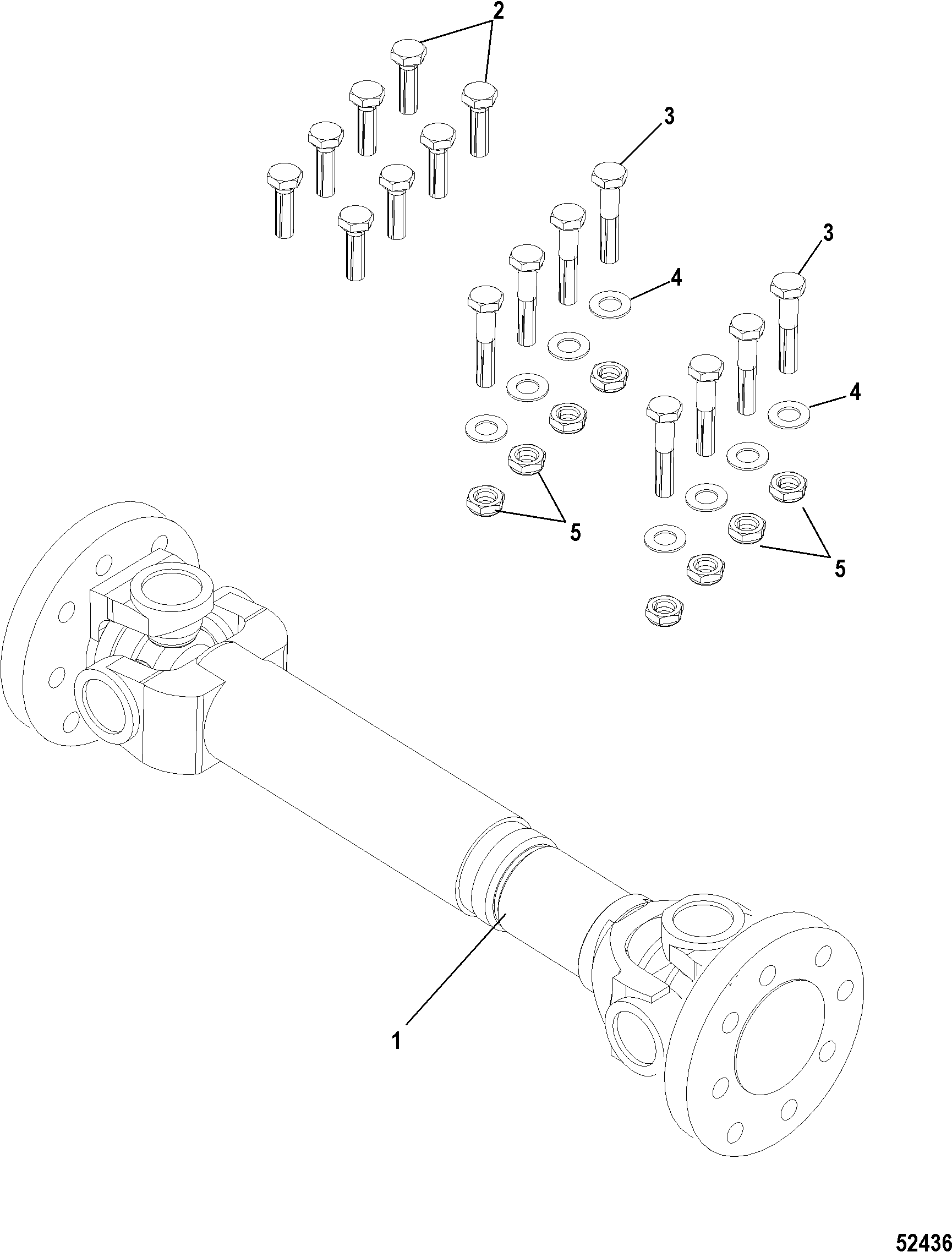 Driveshaft, QSM