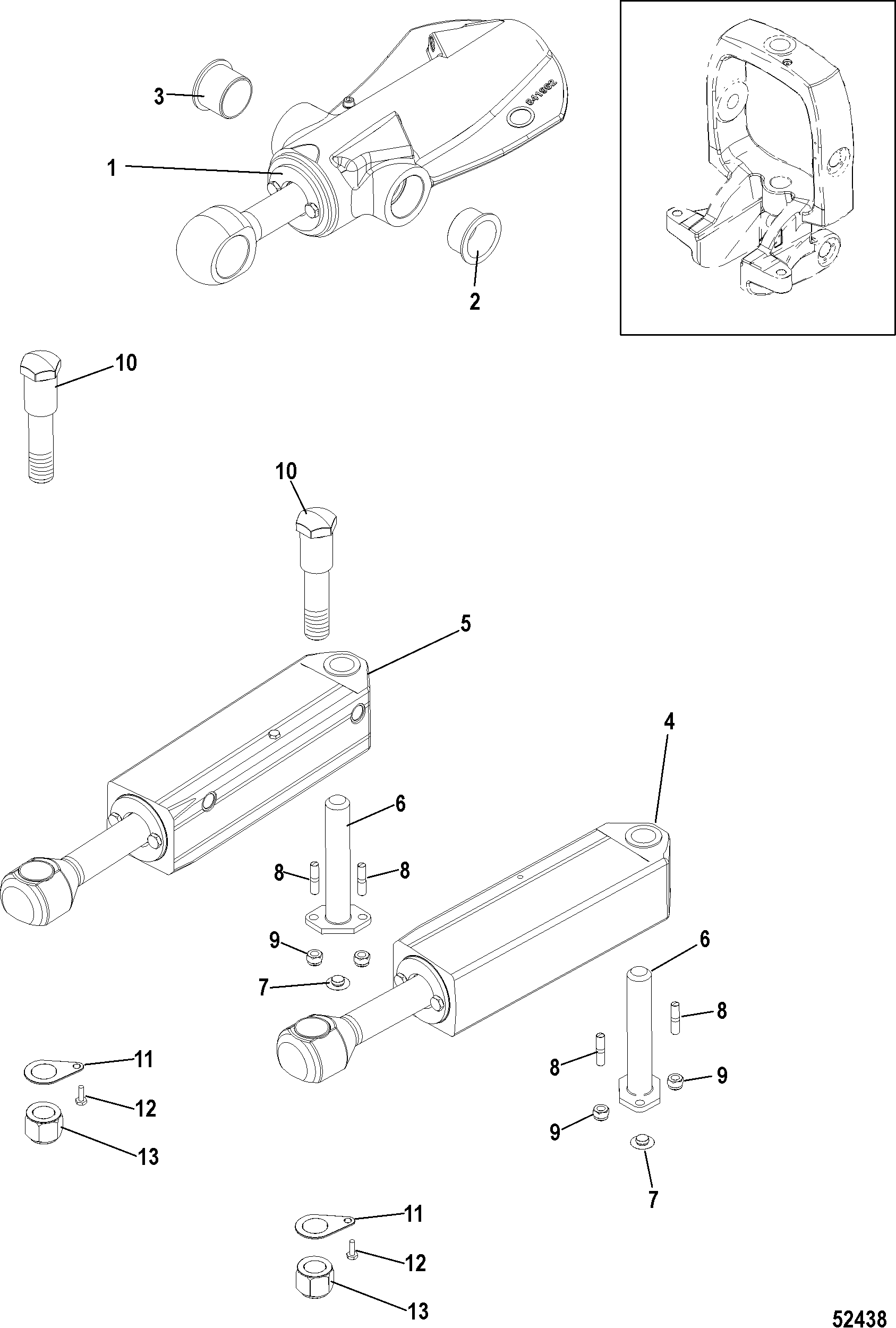 Trim and Steering Cylinders