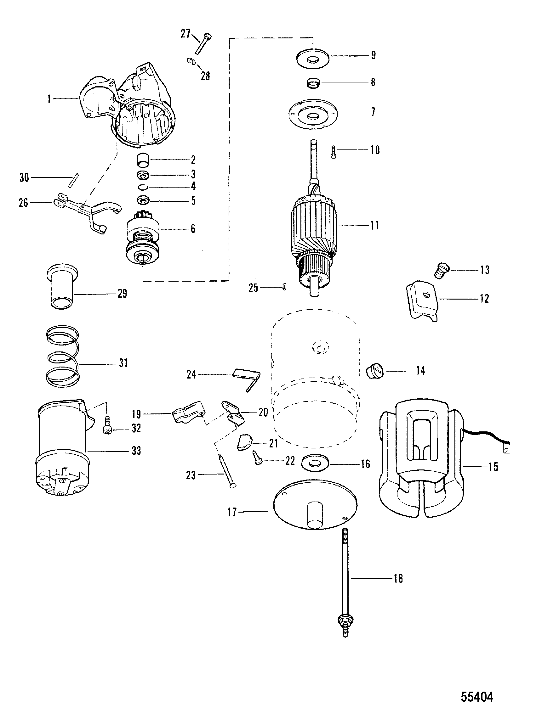 STARTER MOTOR 12