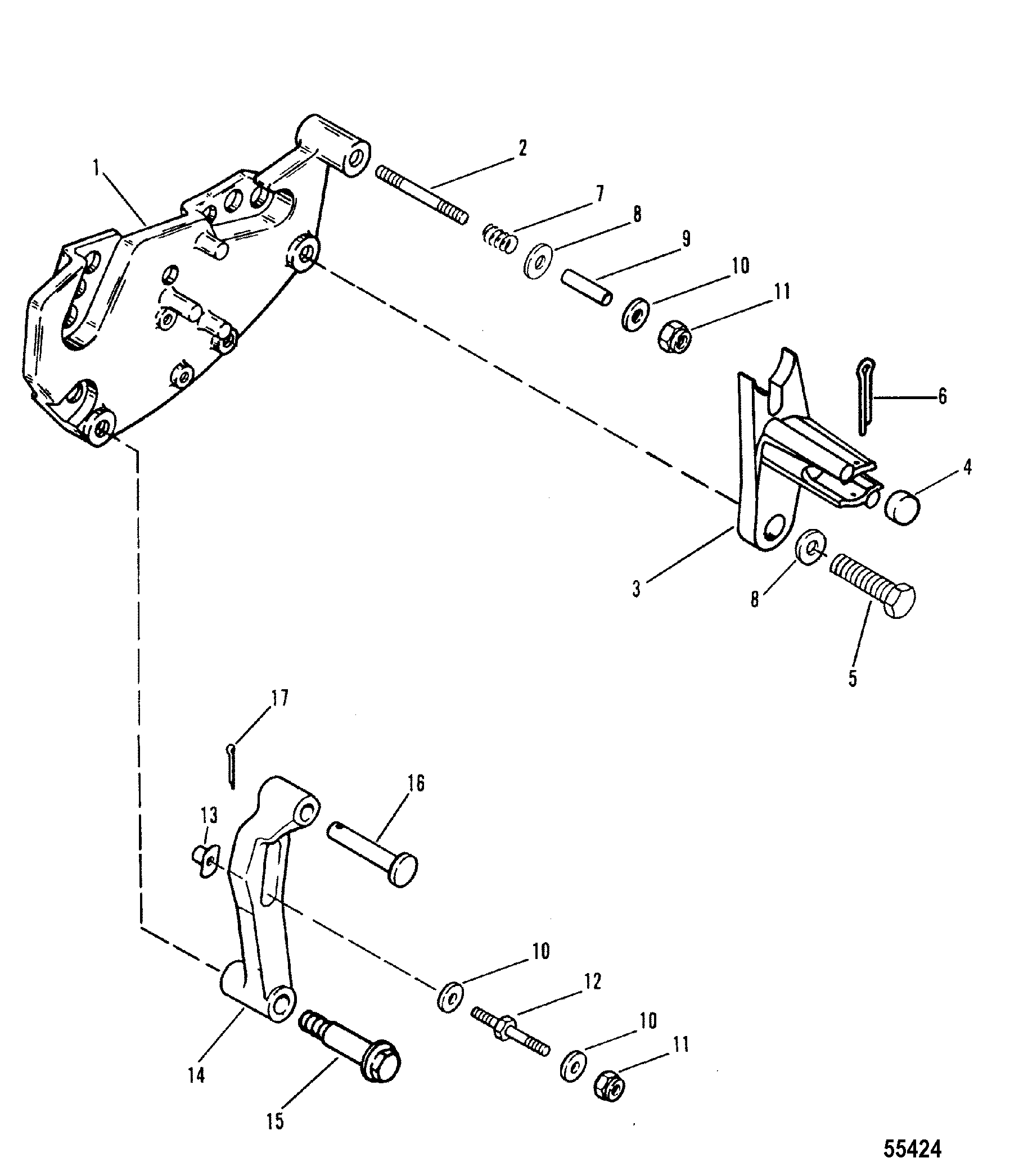 SHIFT BRACKET