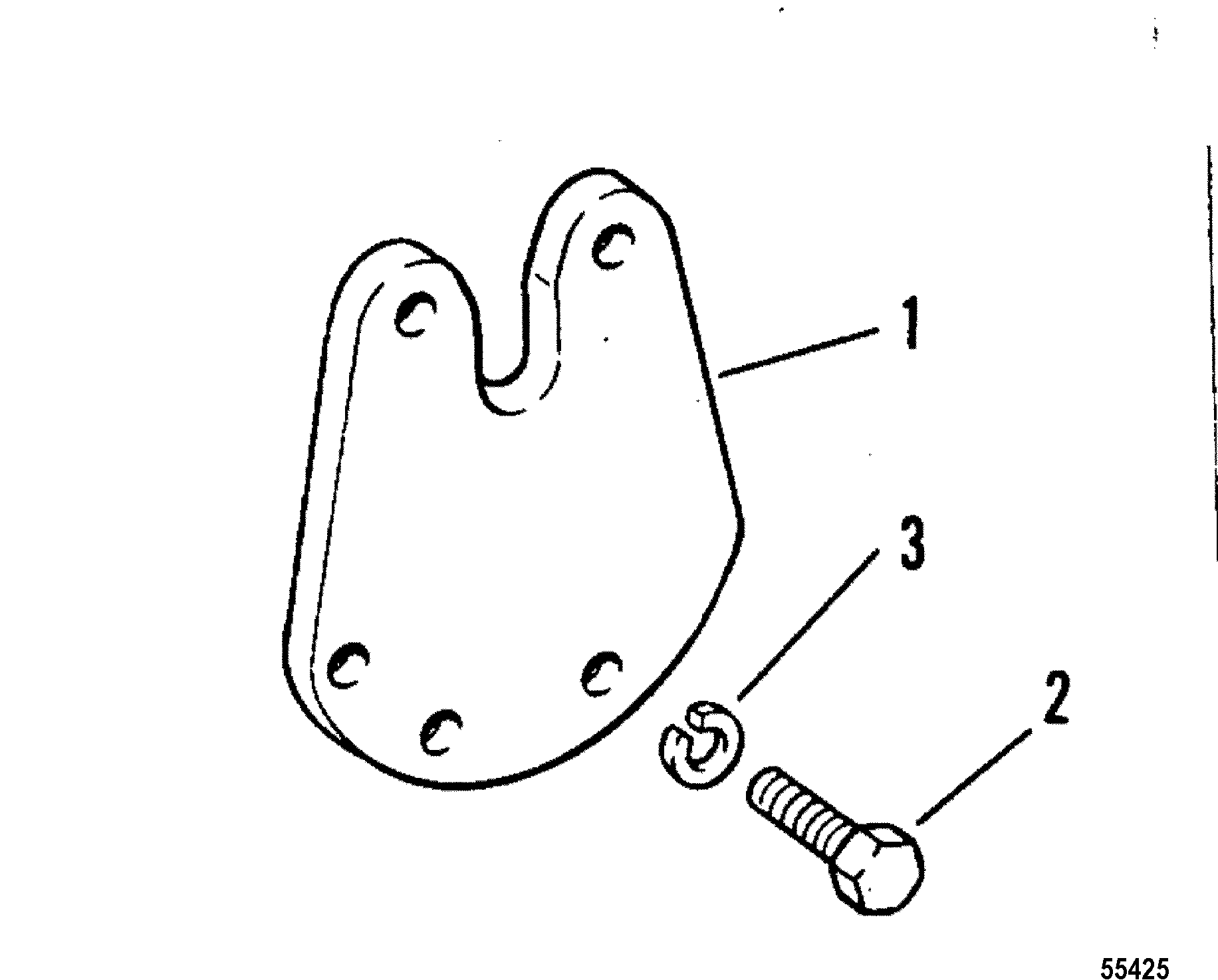EXHAUST PLATE