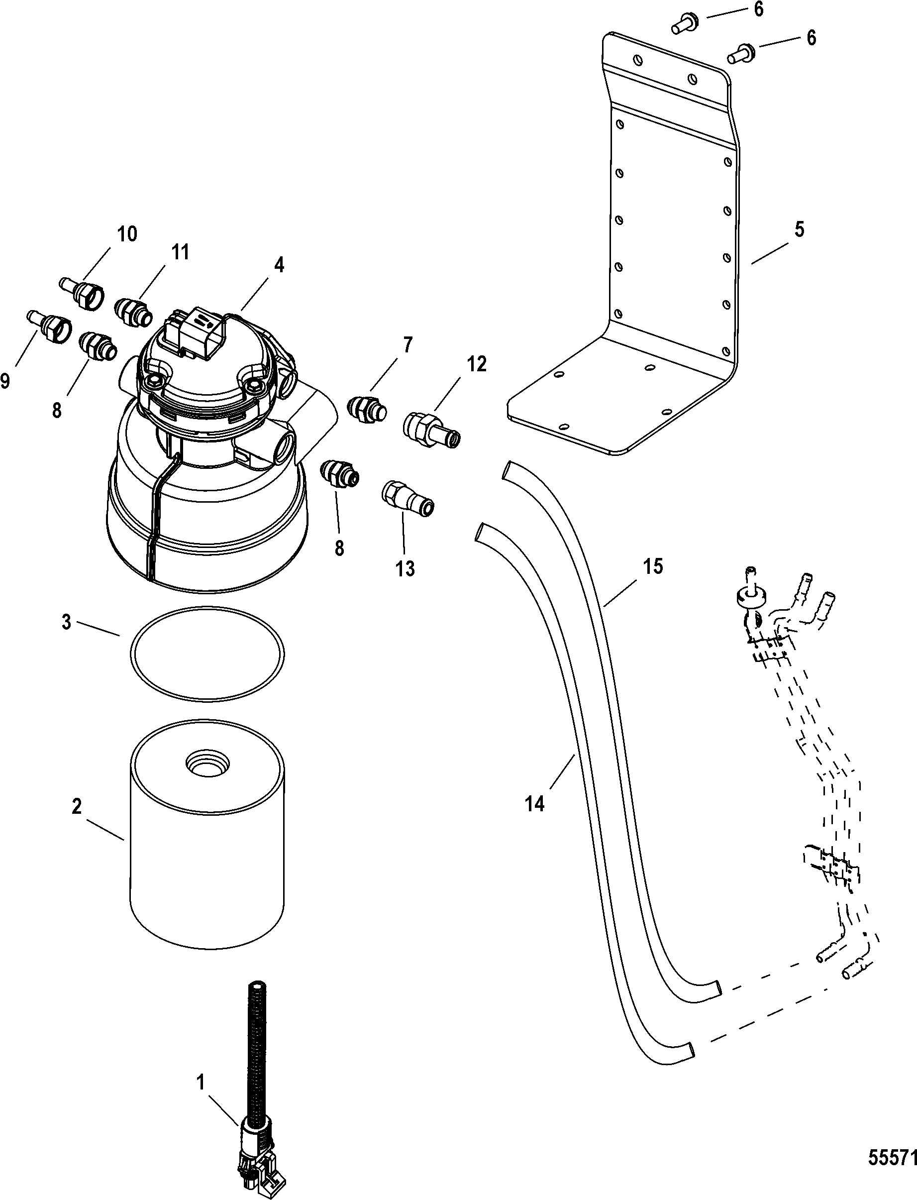 FUEL PUMP, Remote Lift Pump