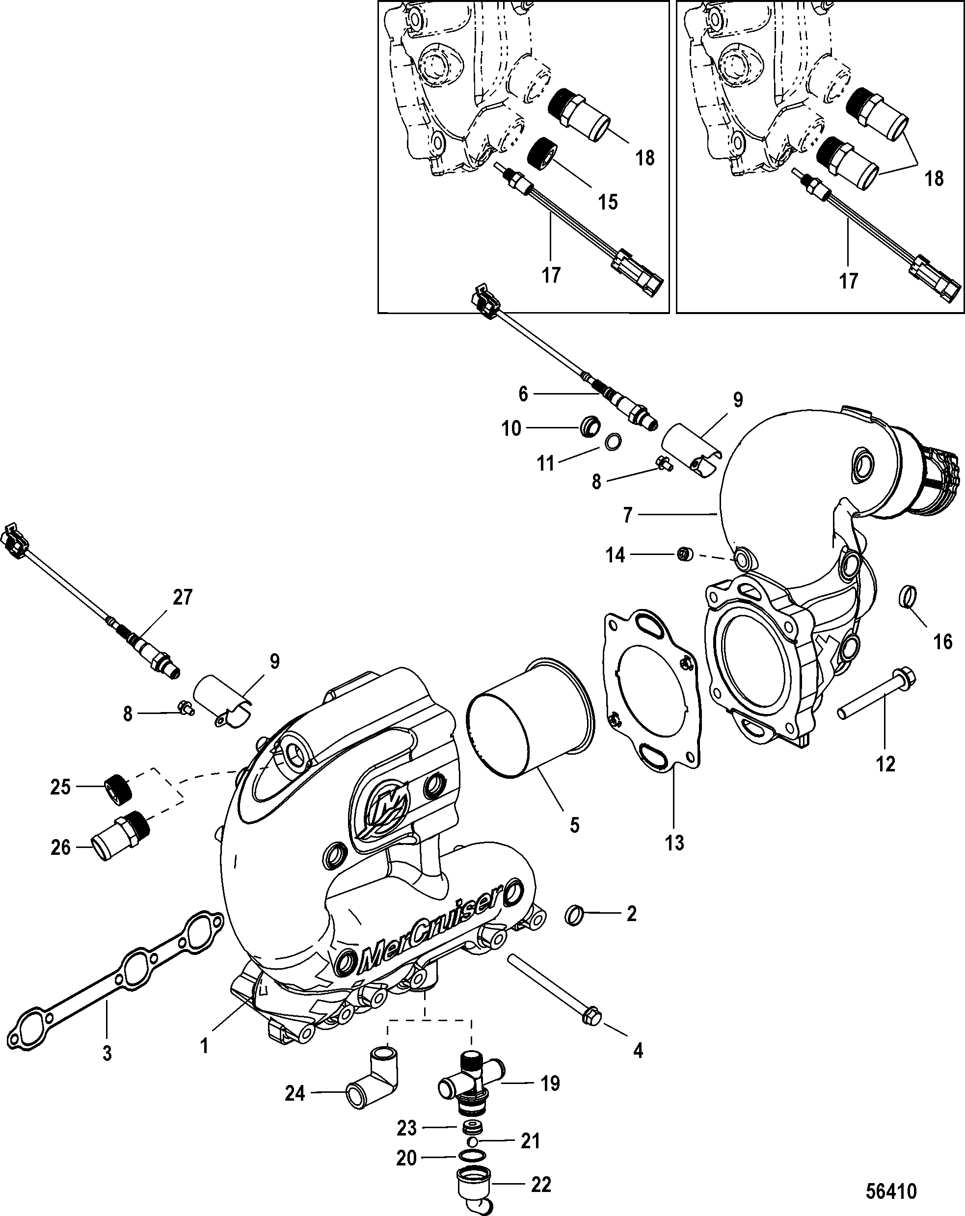 Exhaust Manifold and Elbow