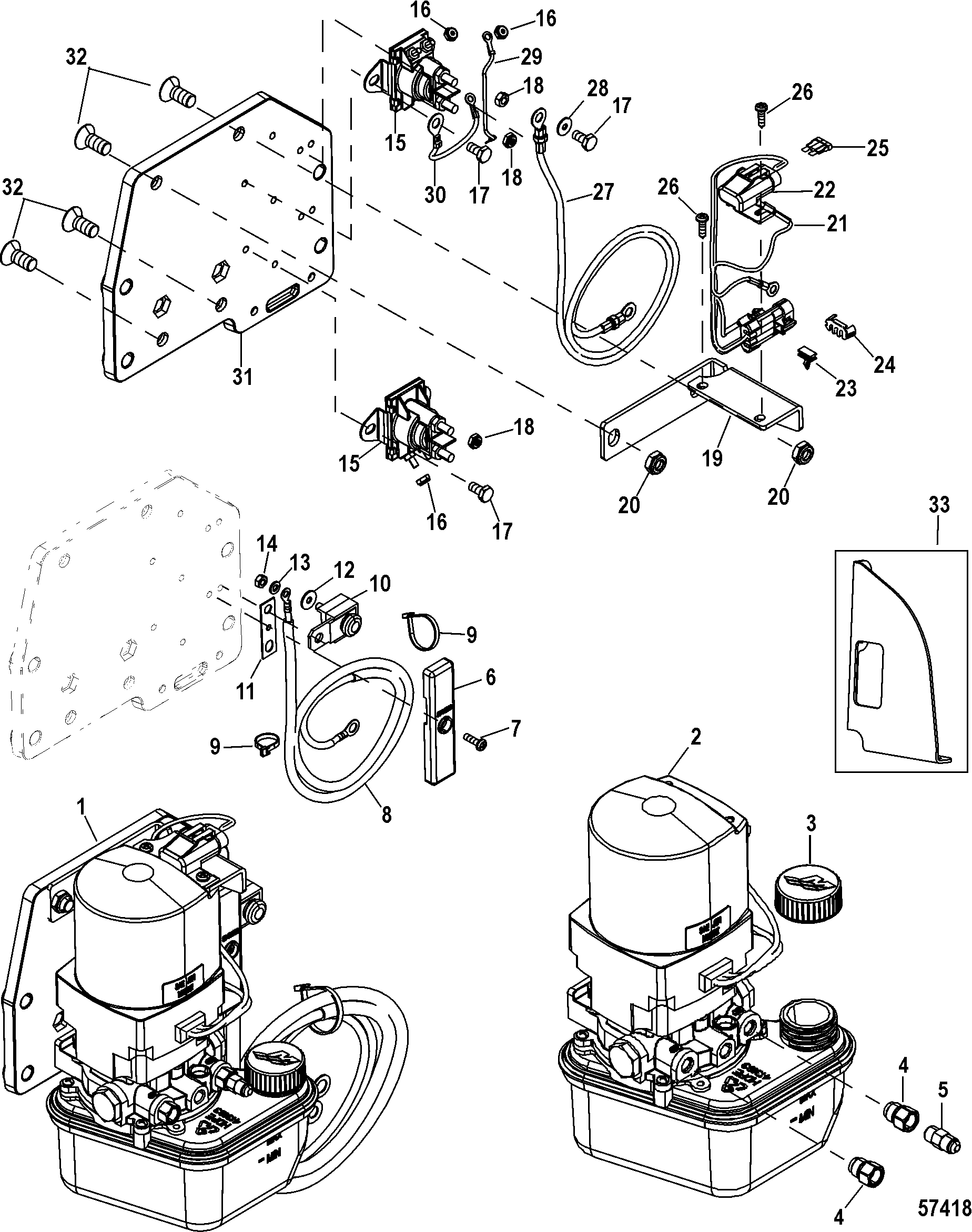 Trim Pump Assembly