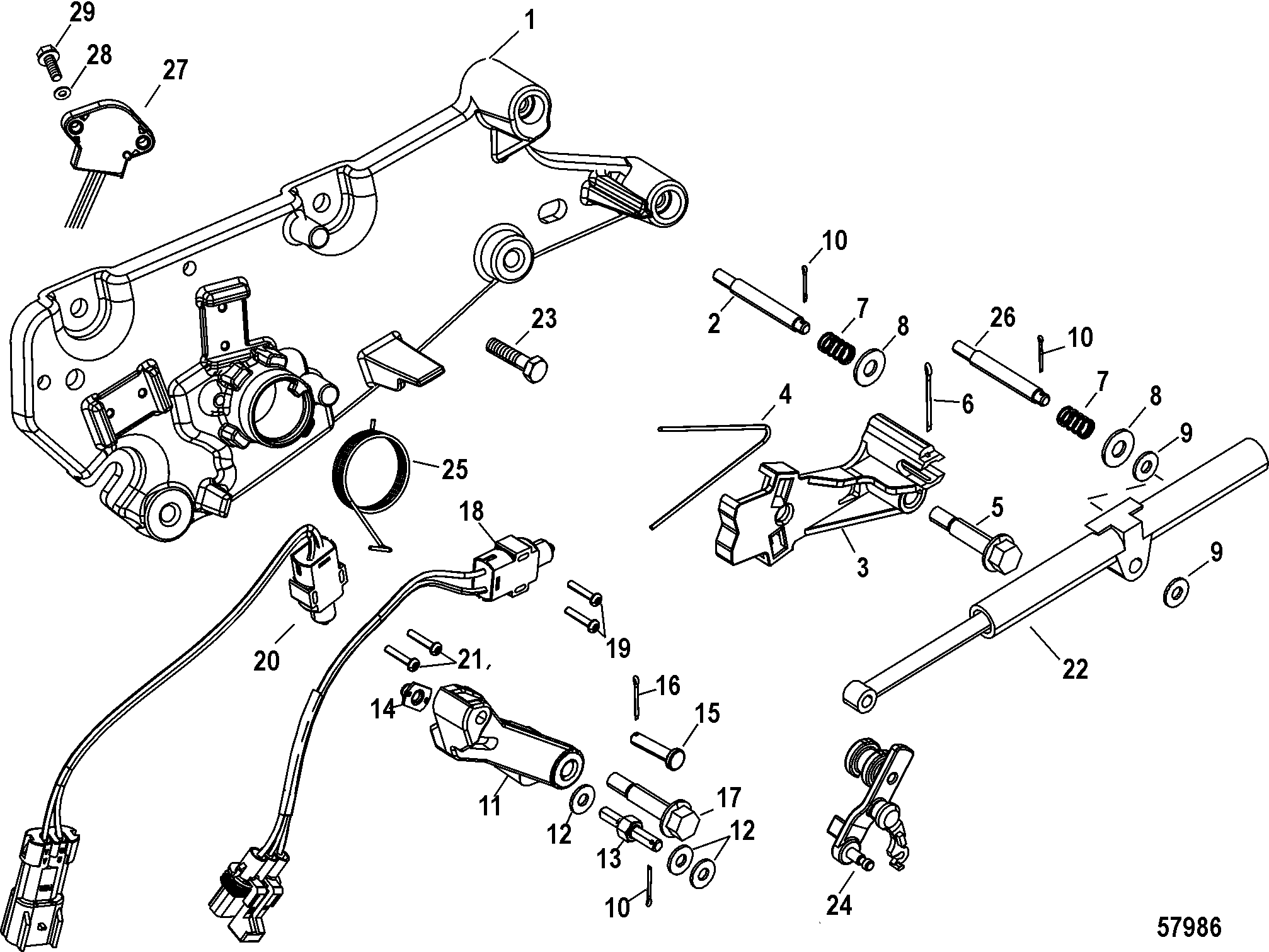 Shift Bracket, Alpha