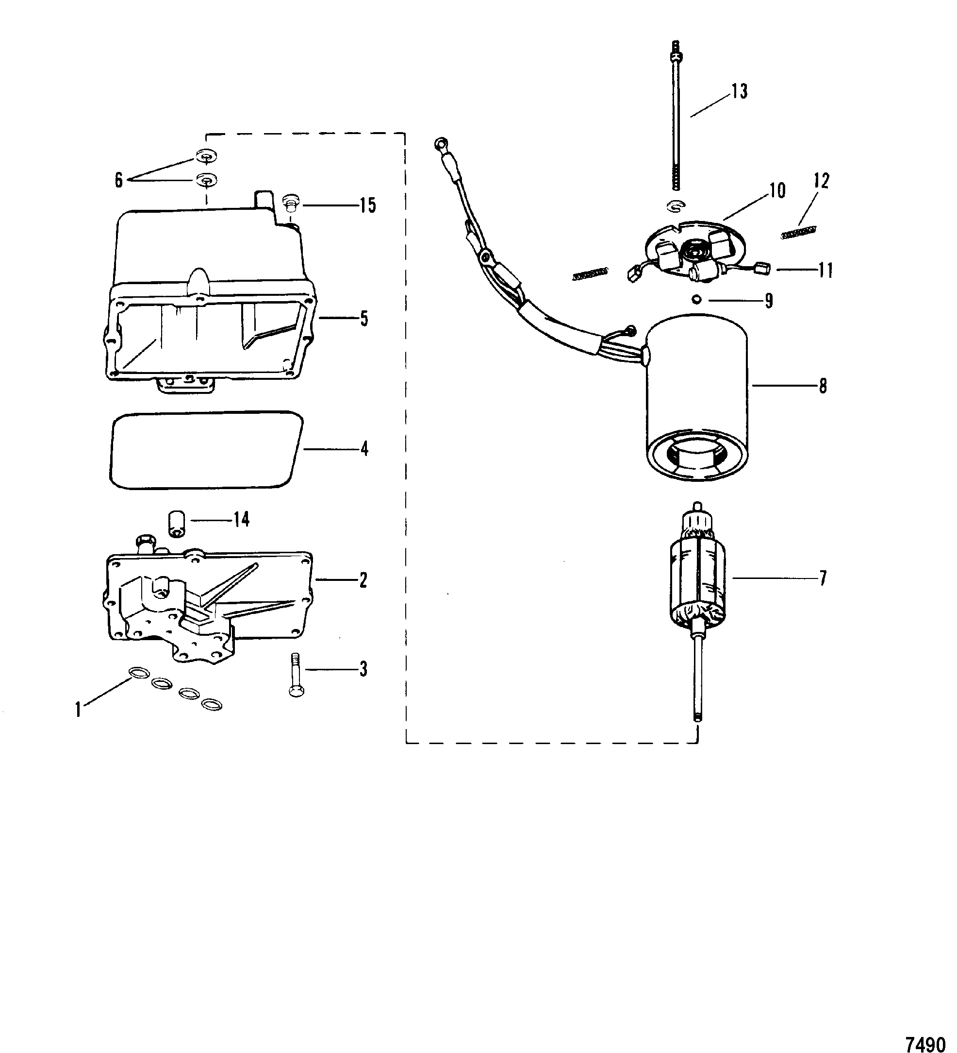 Hydraulic Pump Assembly(Electric Handle)